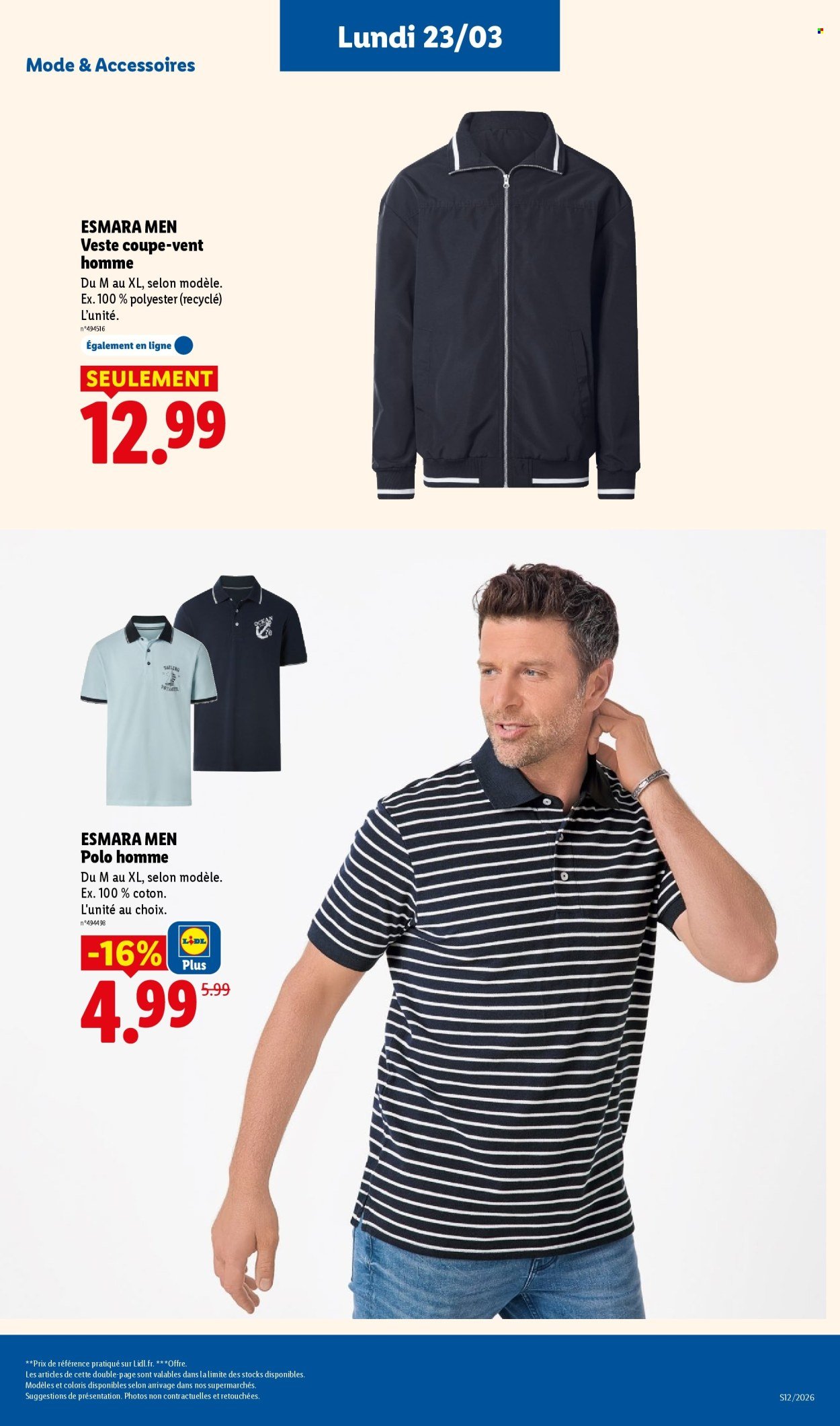 Catalogue LIDL - Les bonnes affaires de la semaine (2026-03-23 - 2026-03-26)