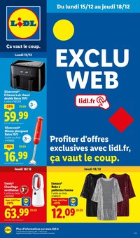 Catalogue LIDL - Les bonnes affaires Exclu Web