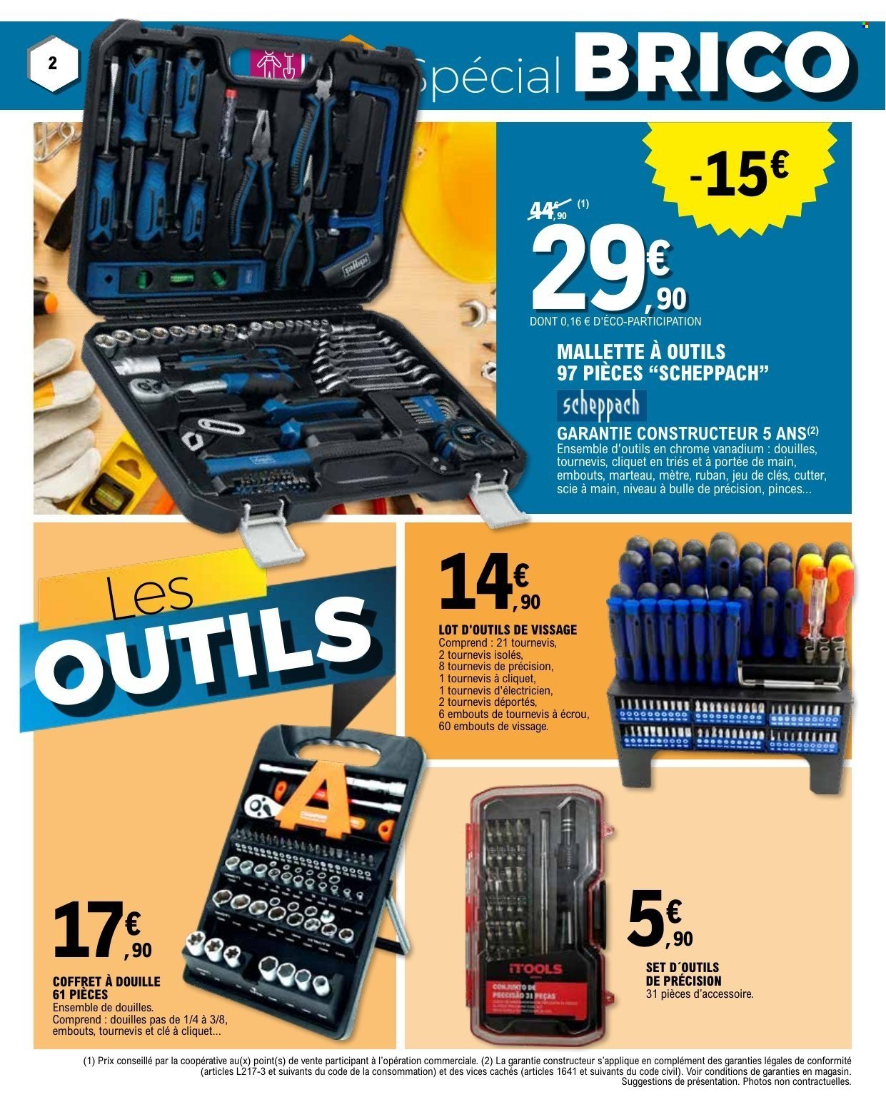 Catalogue E.LECLERC - DEPENSER MOINS + CAHIER BRICO REGION