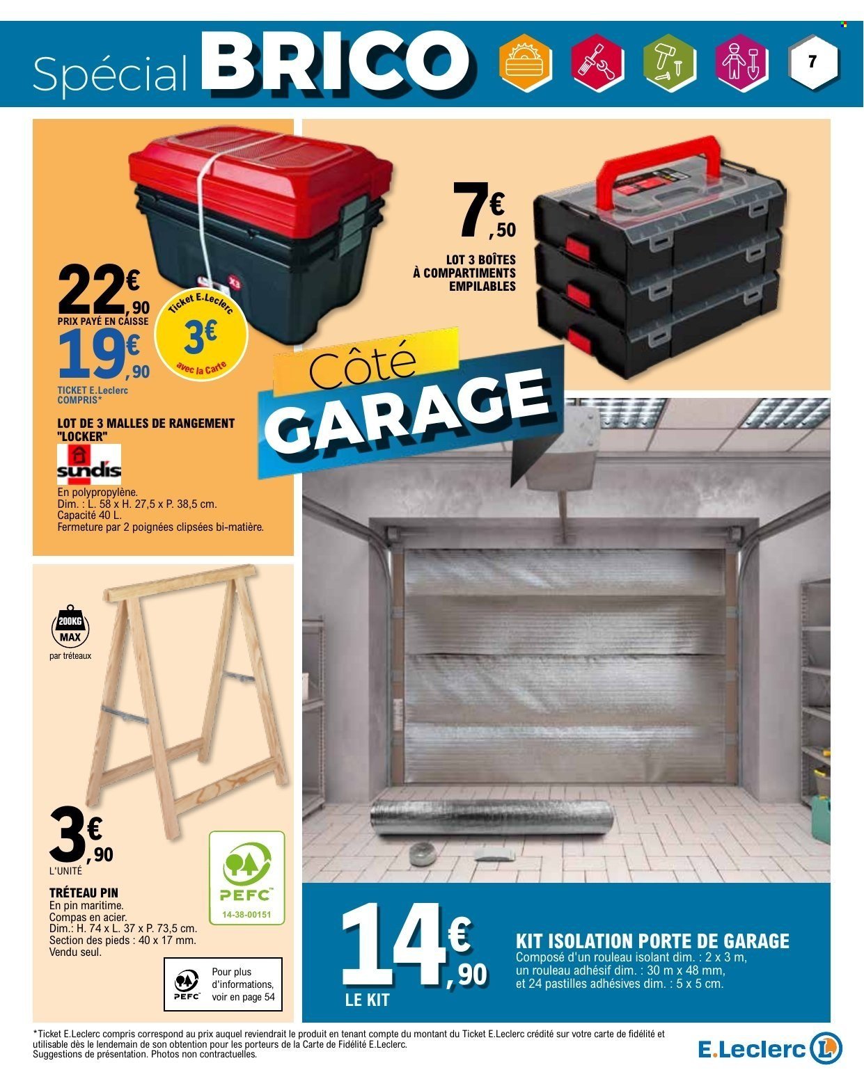 Catalogue E.LECLERC - DEPENSER MOINS + CAHIER BRICO REGION