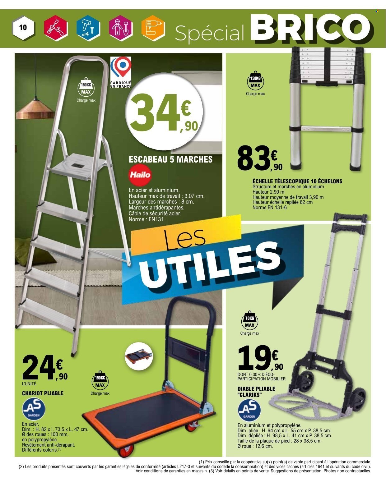 Catalogue E.LECLERC - DEPENSER MOINS + CAHIER BRICO REGION