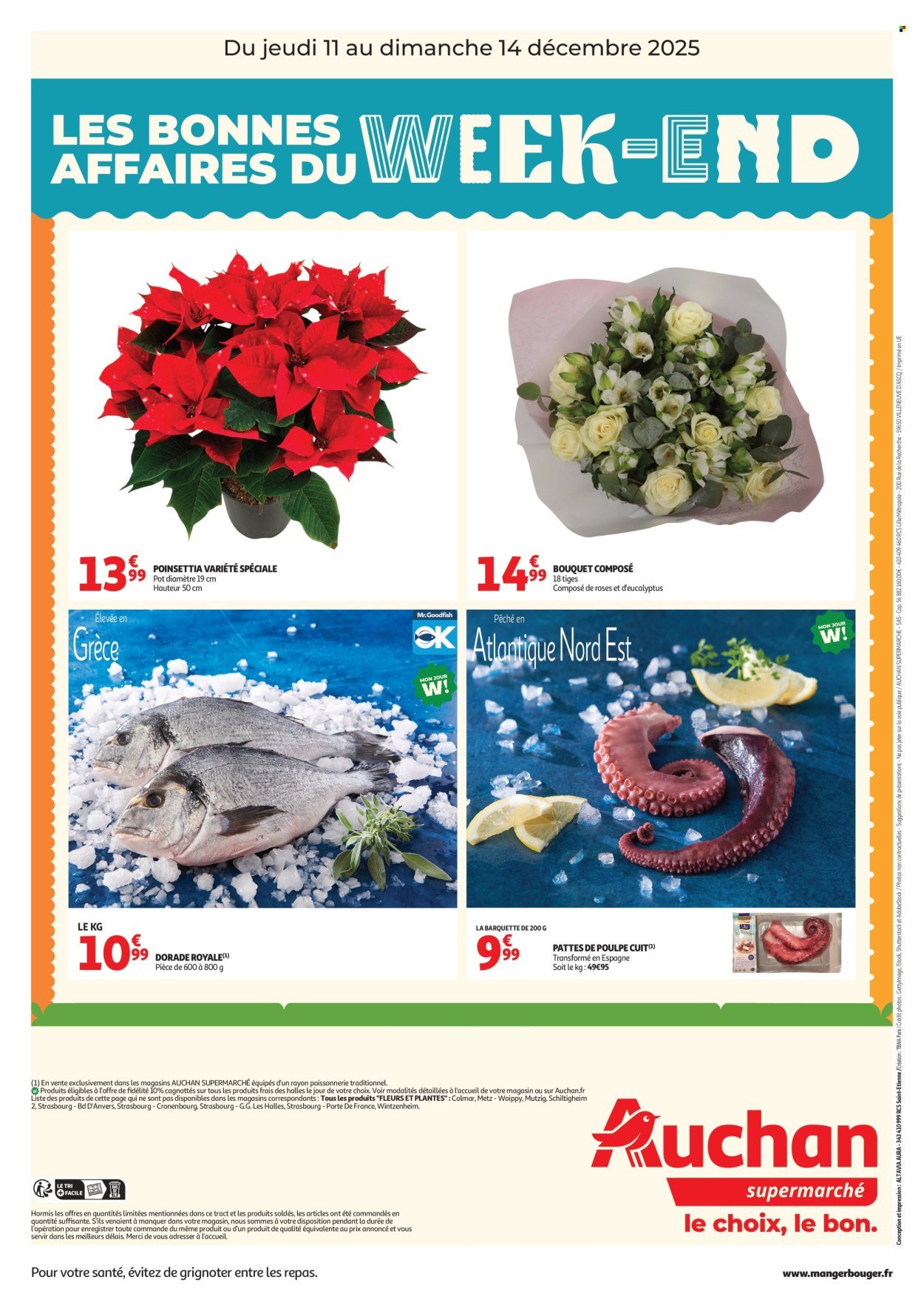 Catalogue AUCHAN - Les bons plans du week-end dans votre super ! (2025-12-11 - 2025-12-14)