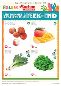 Catalogue AUCHAN - Les bons plans du week-end dans votre super ! (2025-12-11 - 2025-12-14)