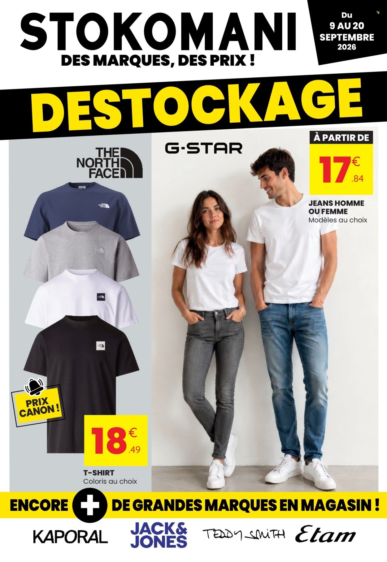 Catalogue STOKOMANI - Du mercredi 9 septembre 2026