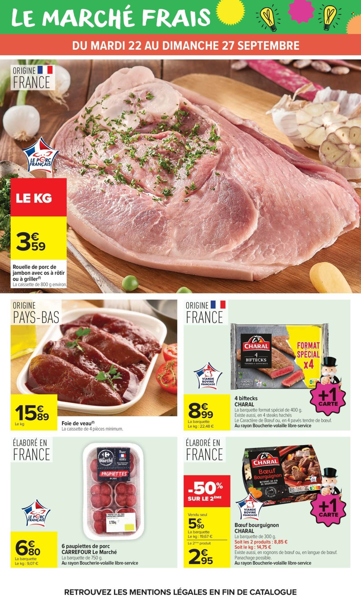 Catalogue CARREFOUR MARKET - LE MOIS MONOPOLY