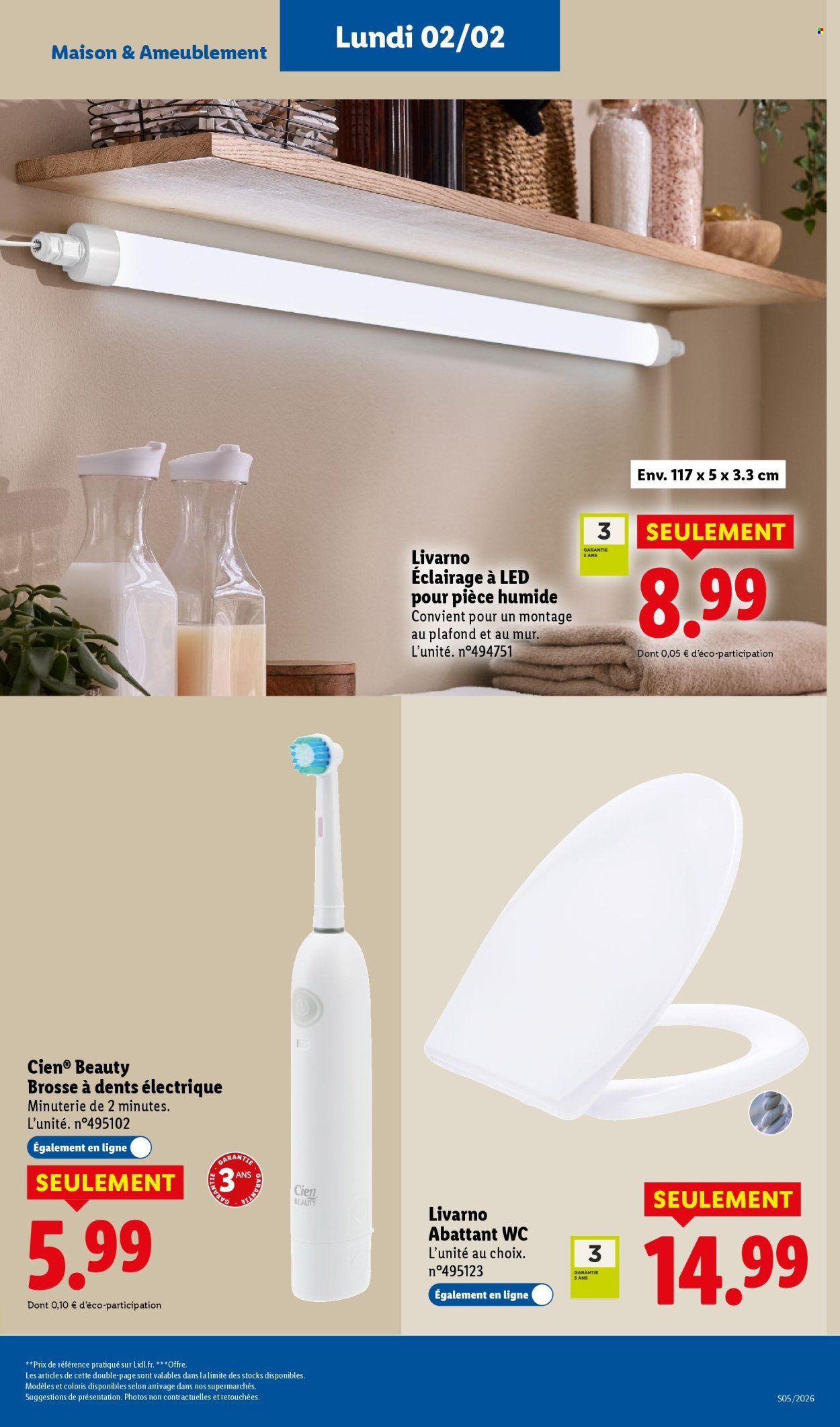 Catalogue LIDL - Préparez-vous pour la St Valentin - Du 02/02 au 05/02