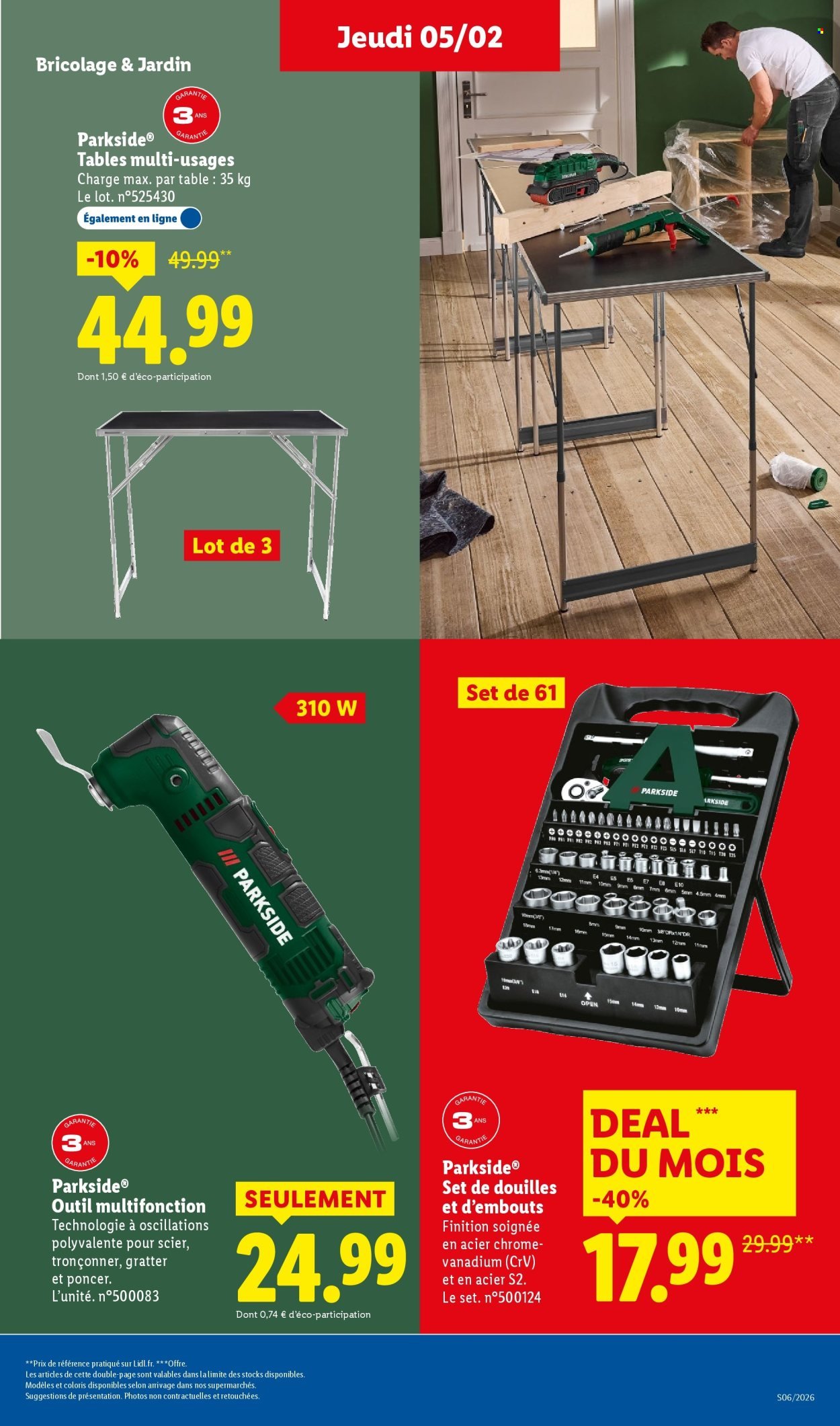 Catalogue LIDL - Préparez-vous pour la St Valentin - Du 02/02 au 05/02