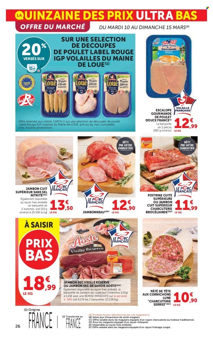 Catalogue SUPER U - Quinzaine des prix ultra bas (2026-03-10 - 2026-03-22)