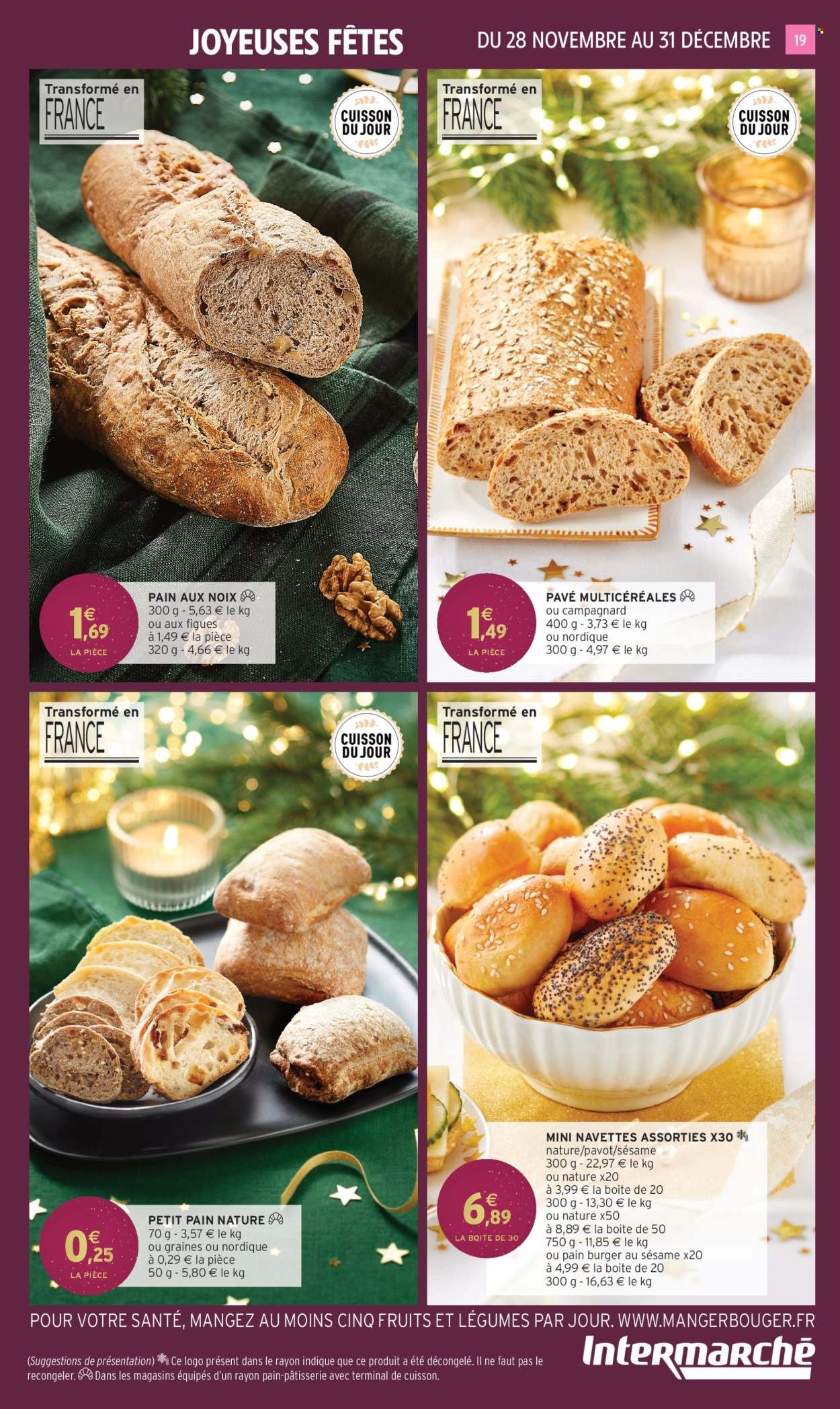 Catalogue INTERMARCHÉ - Nos menus de fêtes (2025-11-28 - 2025-12-31)