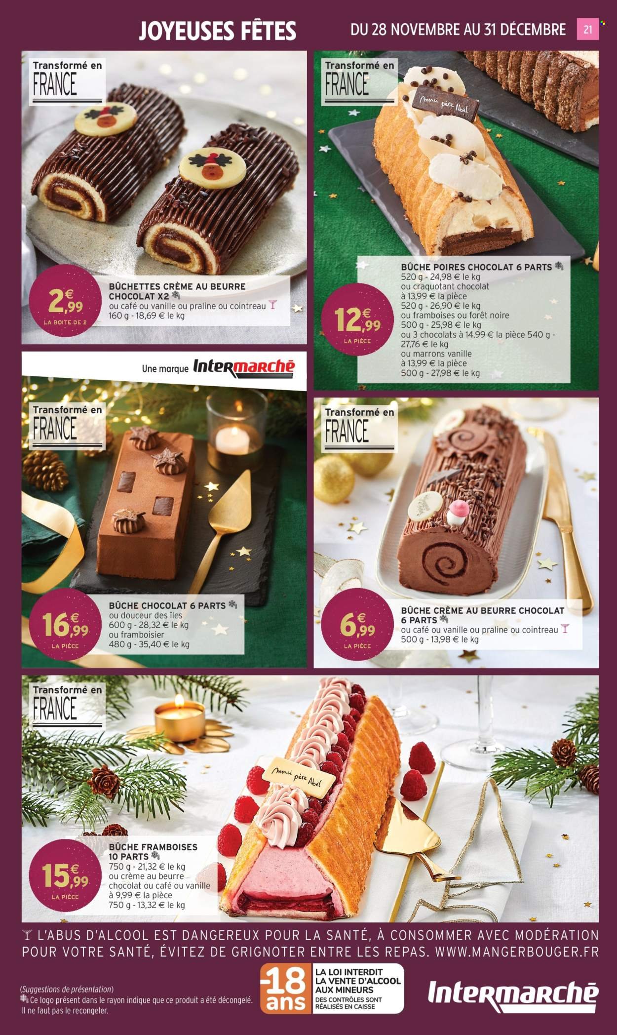 Catalogue INTERMARCHÉ - Nos menus de fêtes (2025-11-28 - 2025-12-31)
