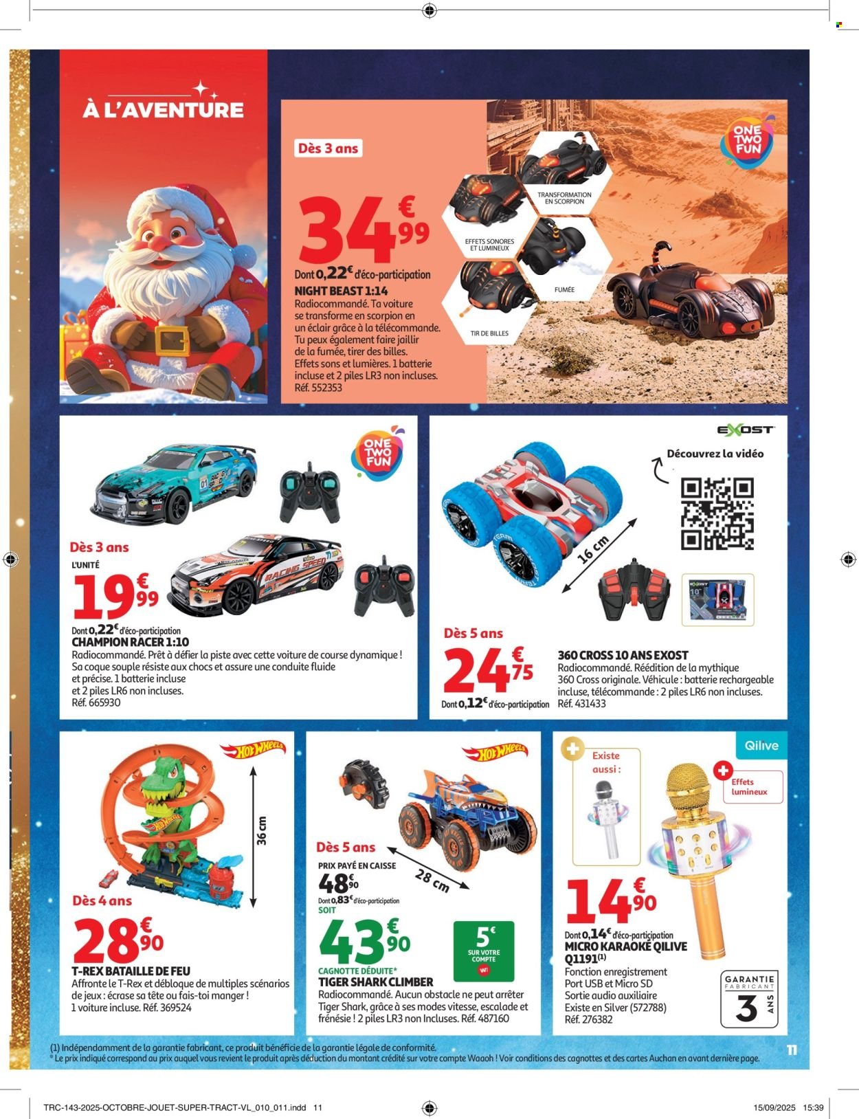 Catalogue AUCHAN - La fabuleuse mission de Noël dans votre super