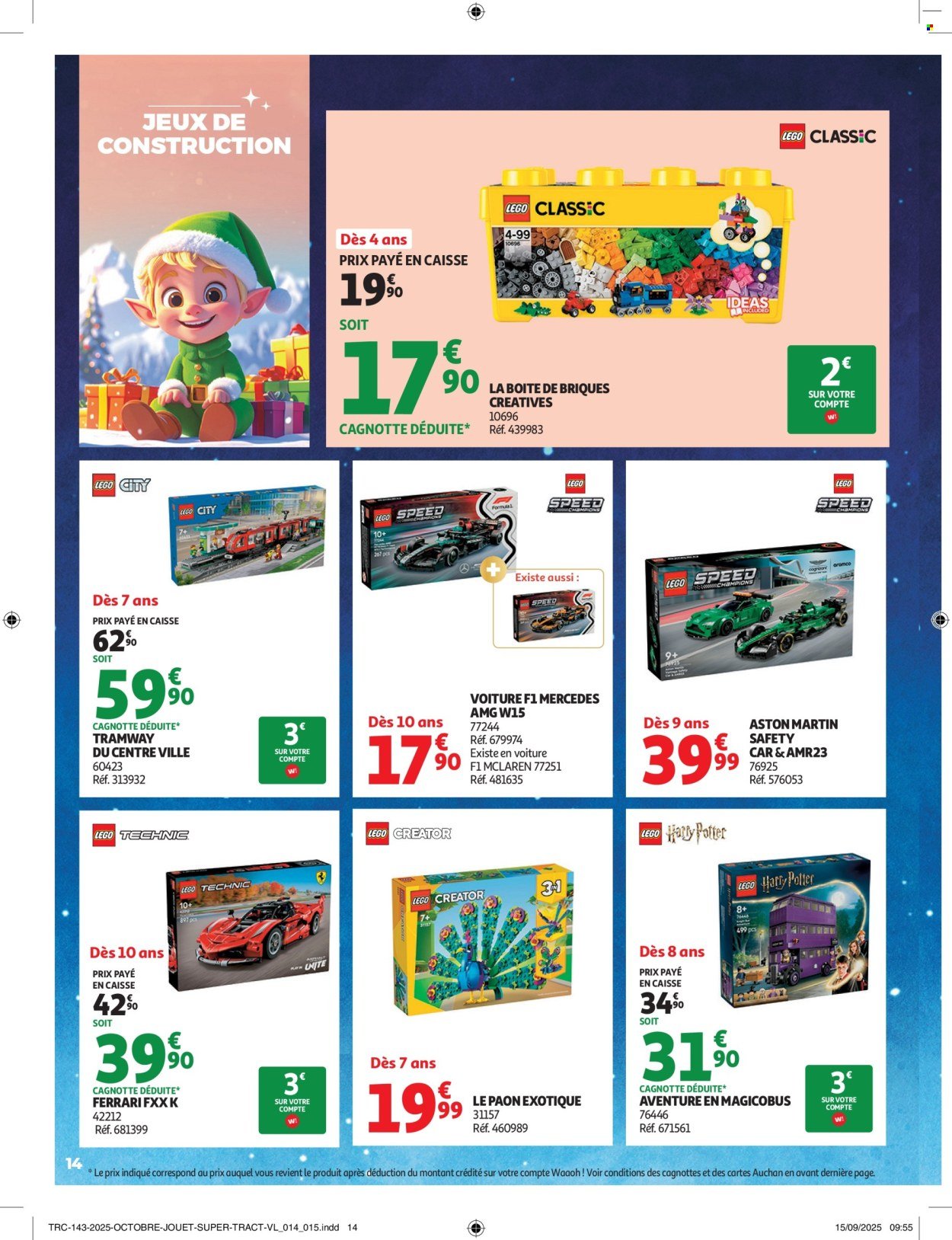 Catalogue AUCHAN - La fabuleuse mission de Noël dans votre super