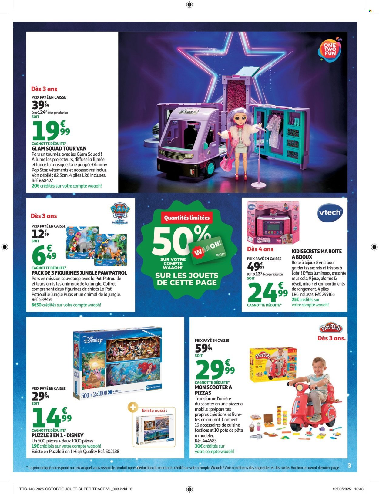 Catalogue AUCHAN - La fabuleuse mission de Noël dans votre super