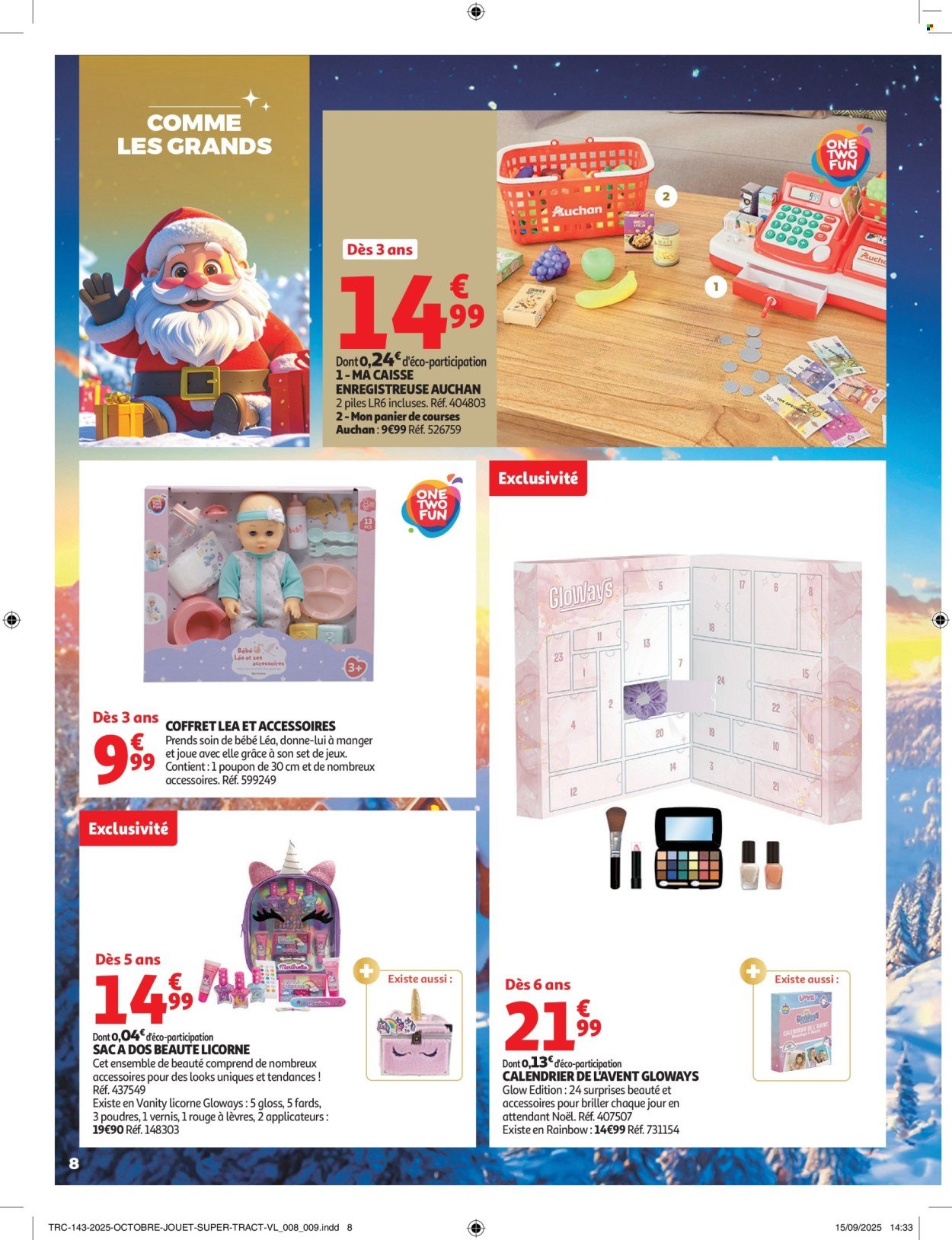 Catalogue AUCHAN - La fabuleuse mission de Noël dans votre super