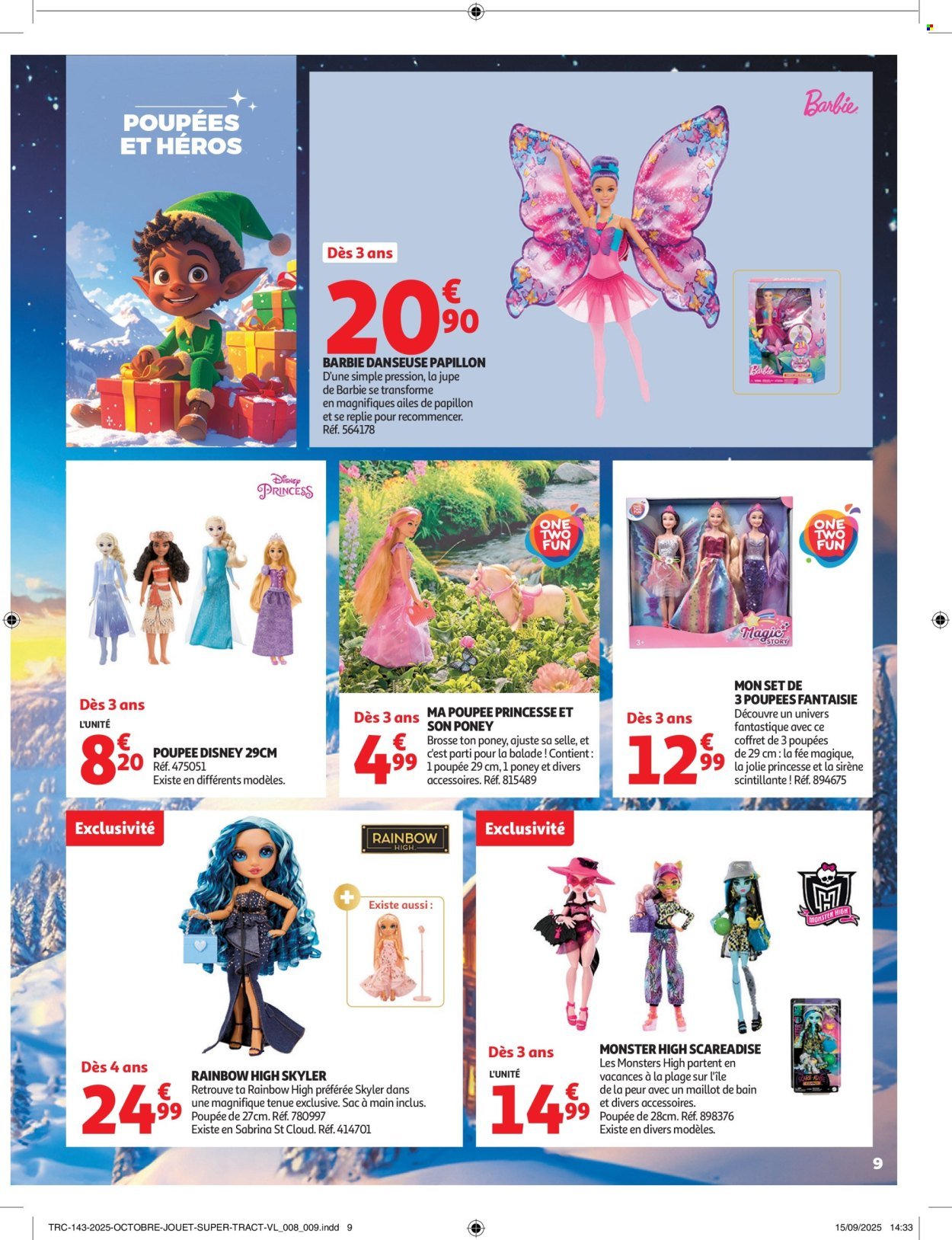 Catalogue AUCHAN - La fabuleuse mission de Noël dans votre super