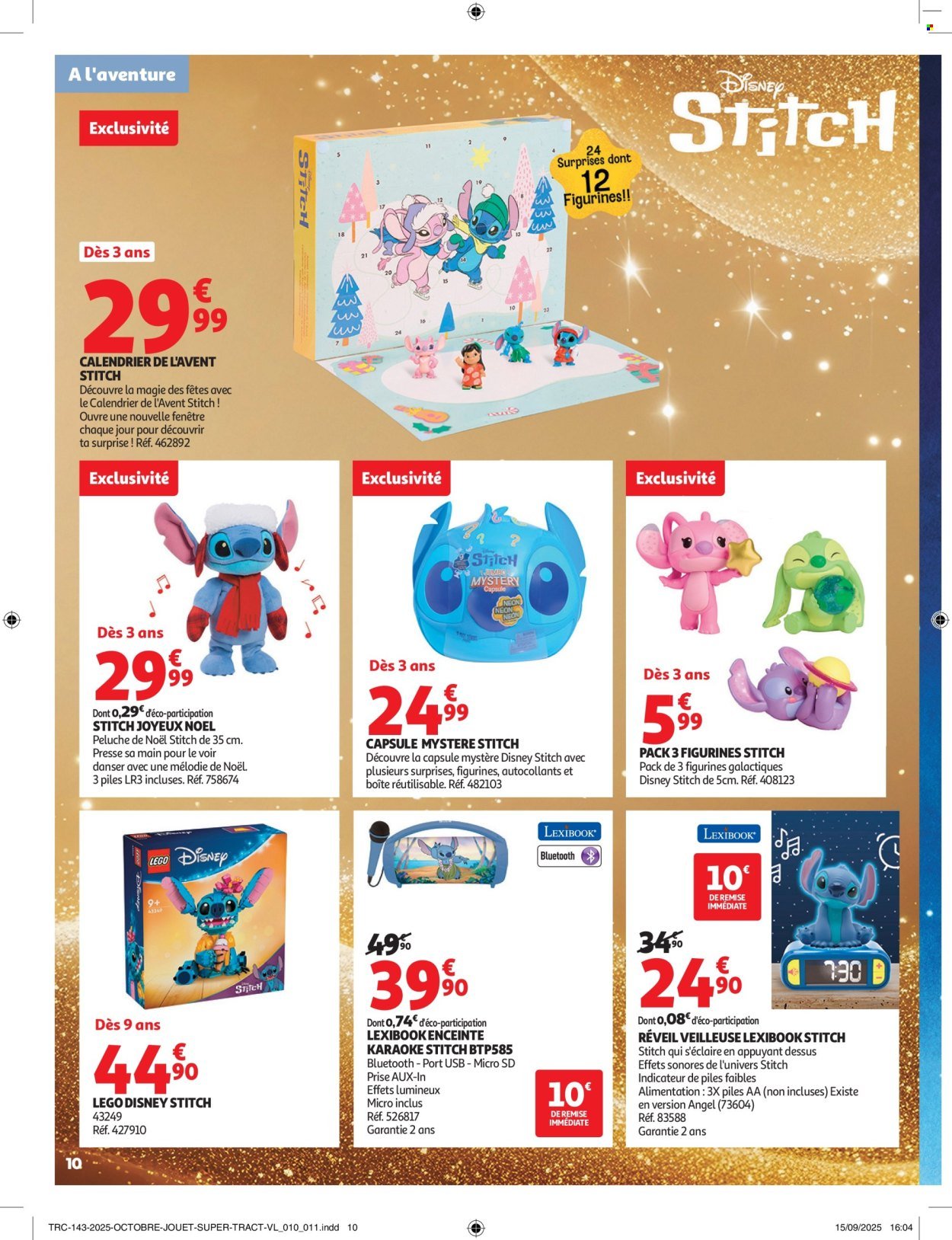 Catalogue AUCHAN - La fabuleuse mission de Noël dans votre super