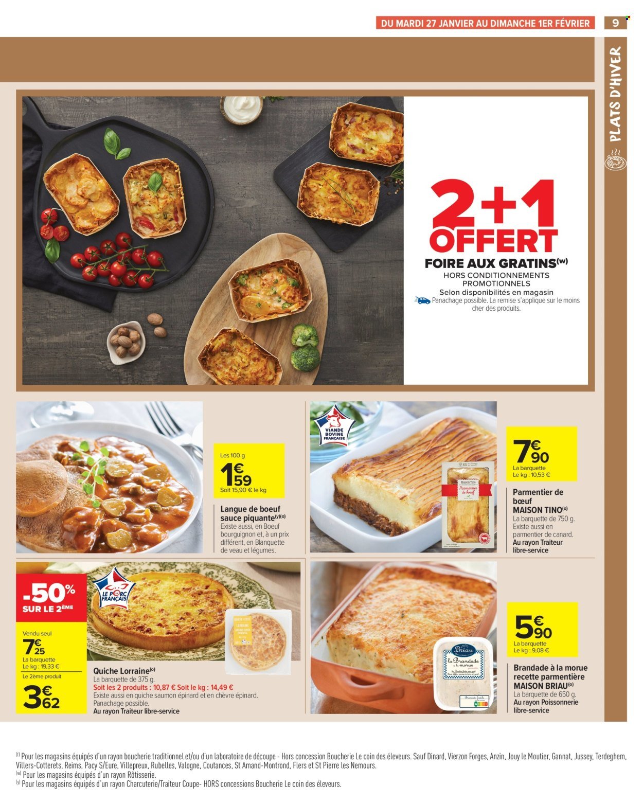 Catalogue CARREFOUR MARKET - PLATS D'HIVER !