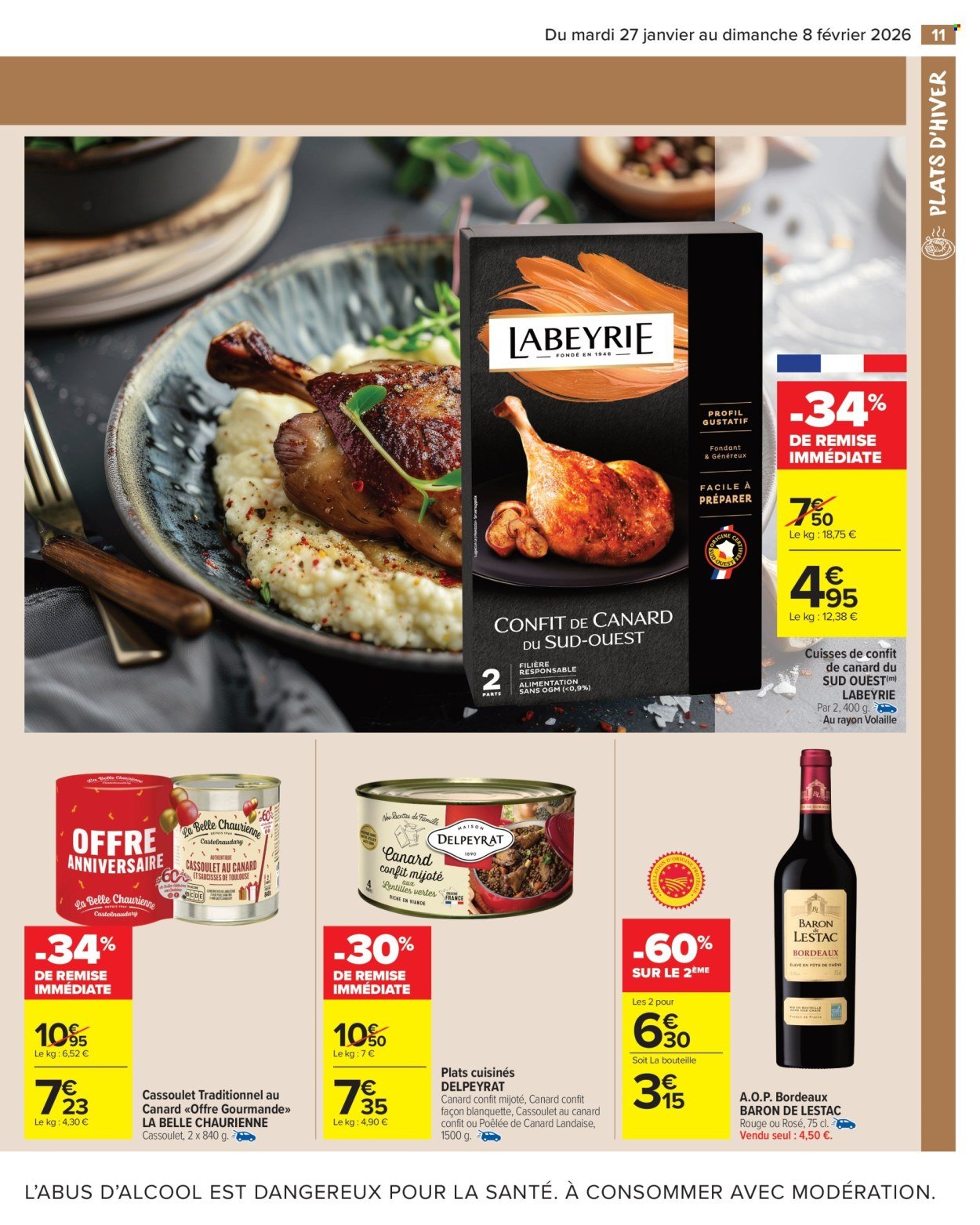 Catalogue CARREFOUR MARKET - PLATS D'HIVER !