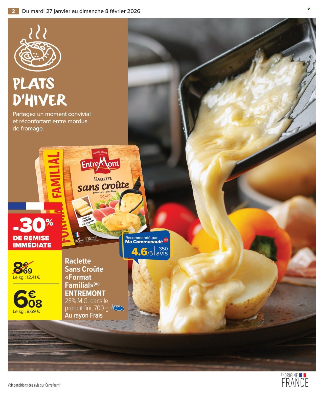 Catalogue CARREFOUR MARKET - PLATS D'HIVER !