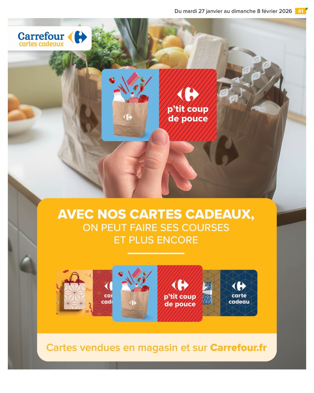 Catalogue CARREFOUR MARKET - PLATS D'HIVER !