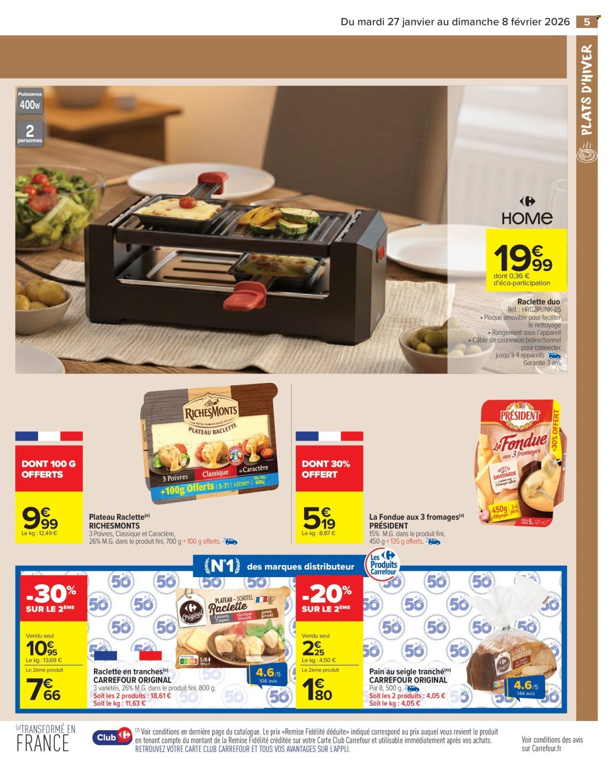 Catalogue CARREFOUR MARKET - PLATS D'HIVER !