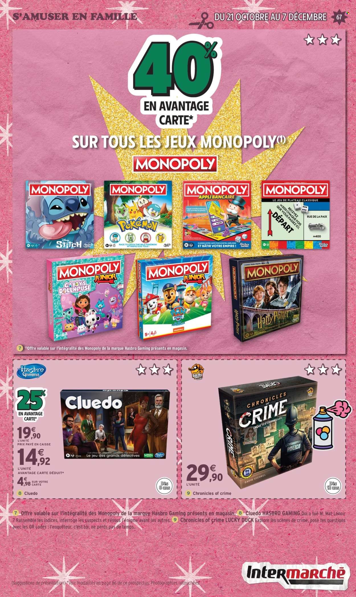 Catalogue INTERMARCHÉ - Découvrez les jouets de Noël (2025-10-21 - 2025-12-07)