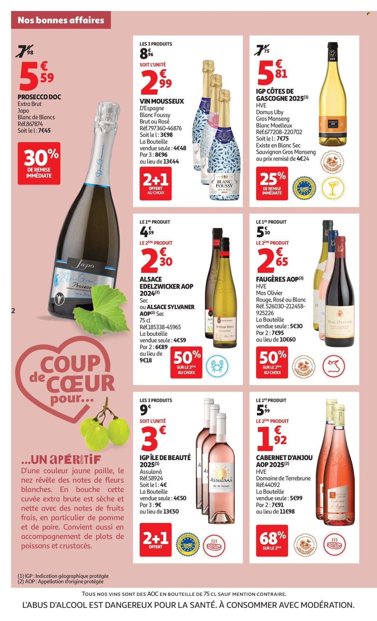 Catalogue AUCHAN - Foire aux vins supers