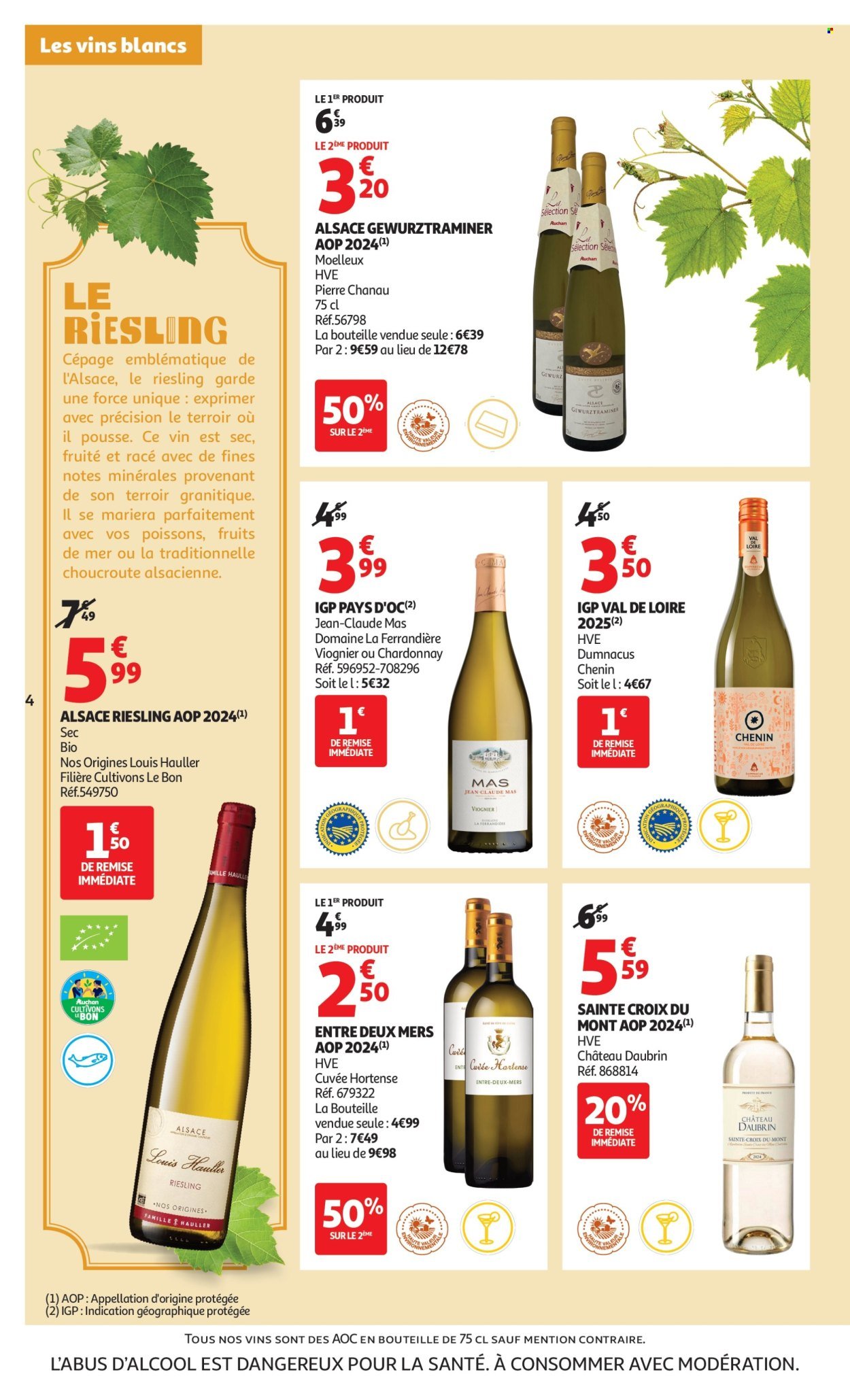 Catalogue AUCHAN - Foire aux vins supers