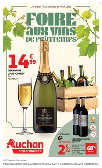 Catalogue AUCHAN - Foire aux vins supers