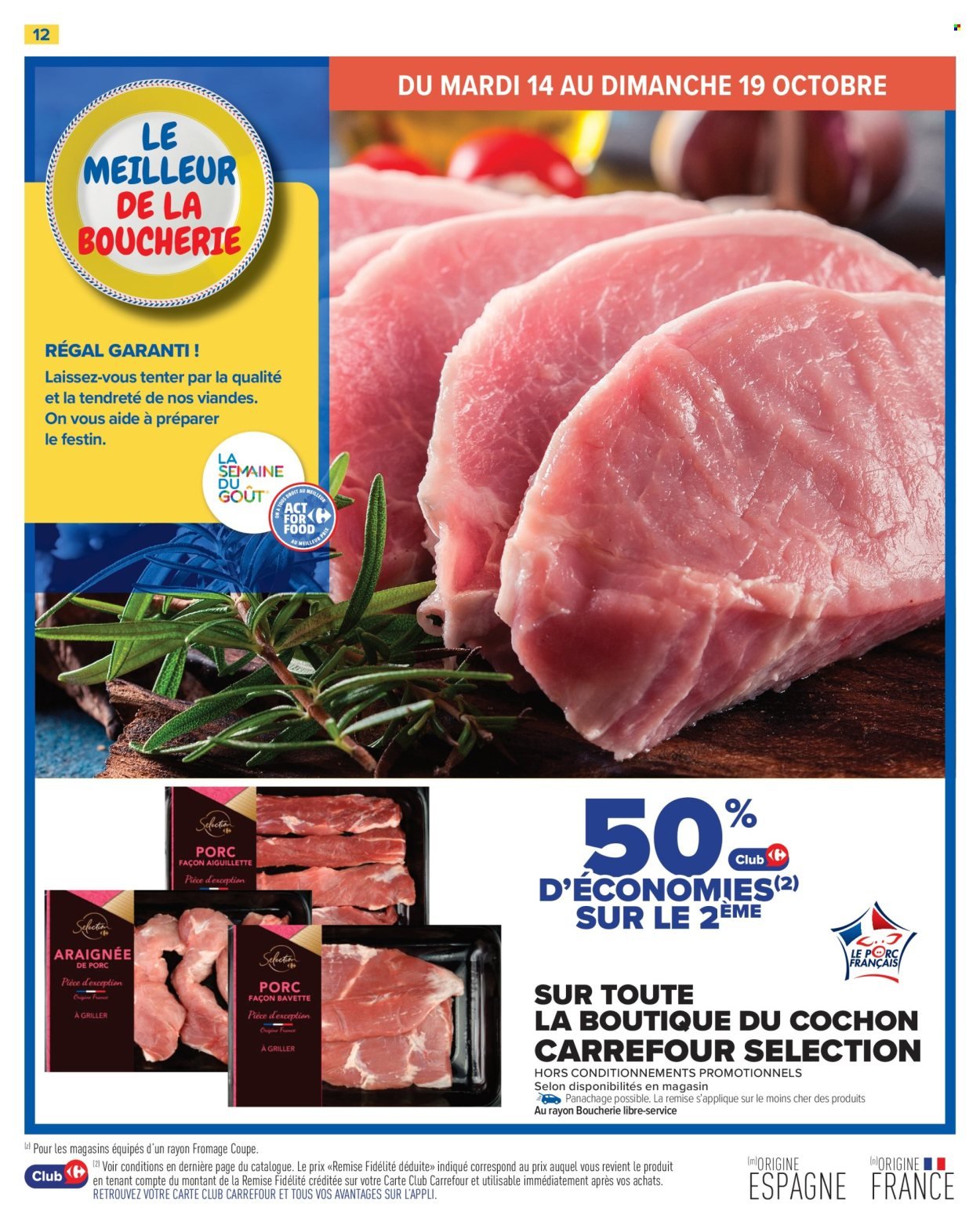 Catalogue CARREFOUR MARKET - LA SEMAINE DU GOÛT (2025-10-14 - 2025-10-26)