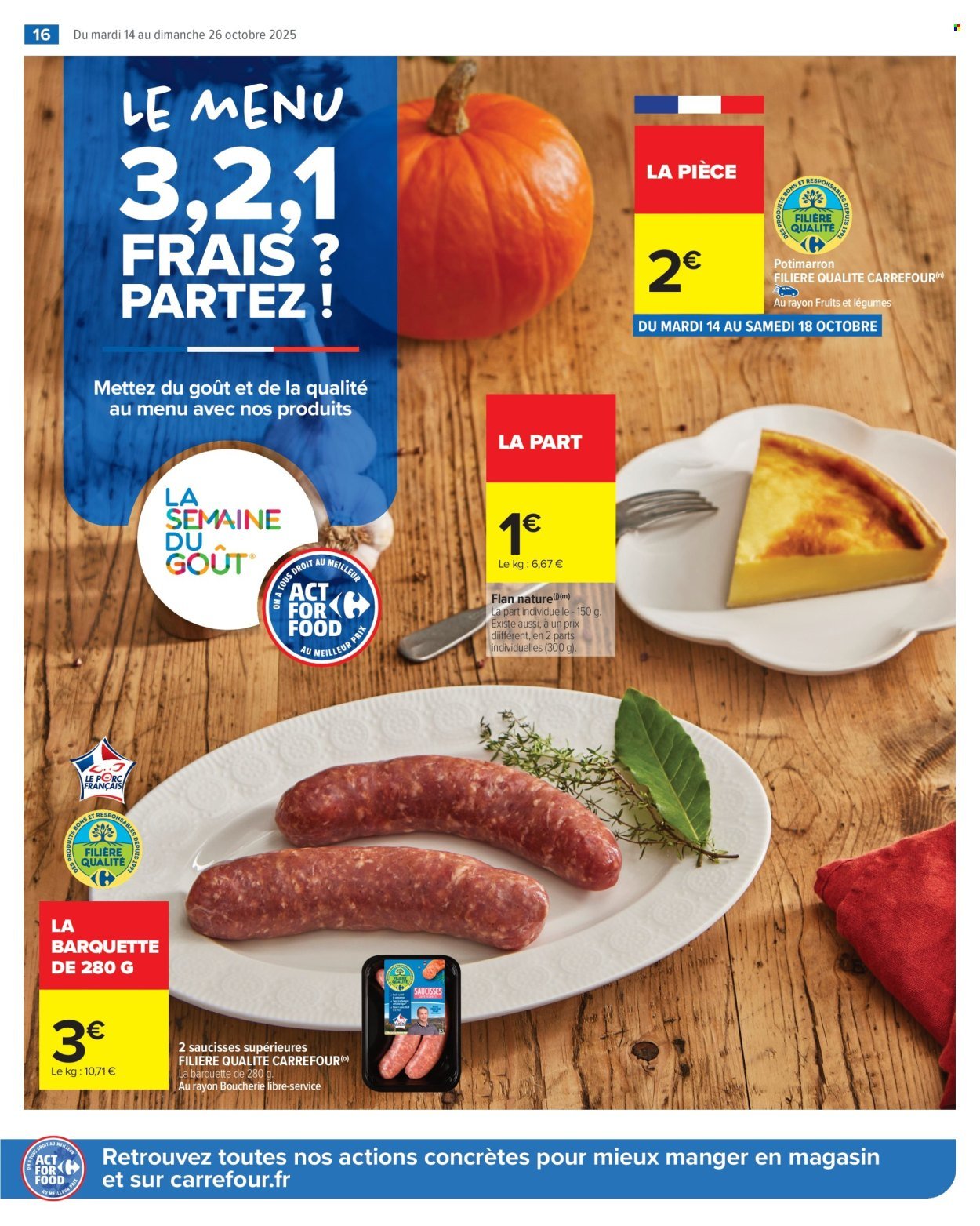 Catalogue CARREFOUR MARKET - LA SEMAINE DU GOÛT (2025-10-14 - 2025-10-26)
