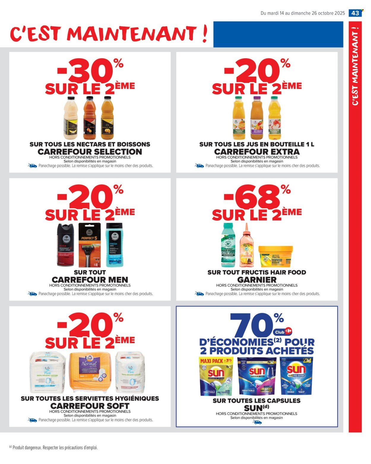 Catalogue CARREFOUR MARKET - LA SEMAINE DU GOÛT (2025-10-14 - 2025-10-26)