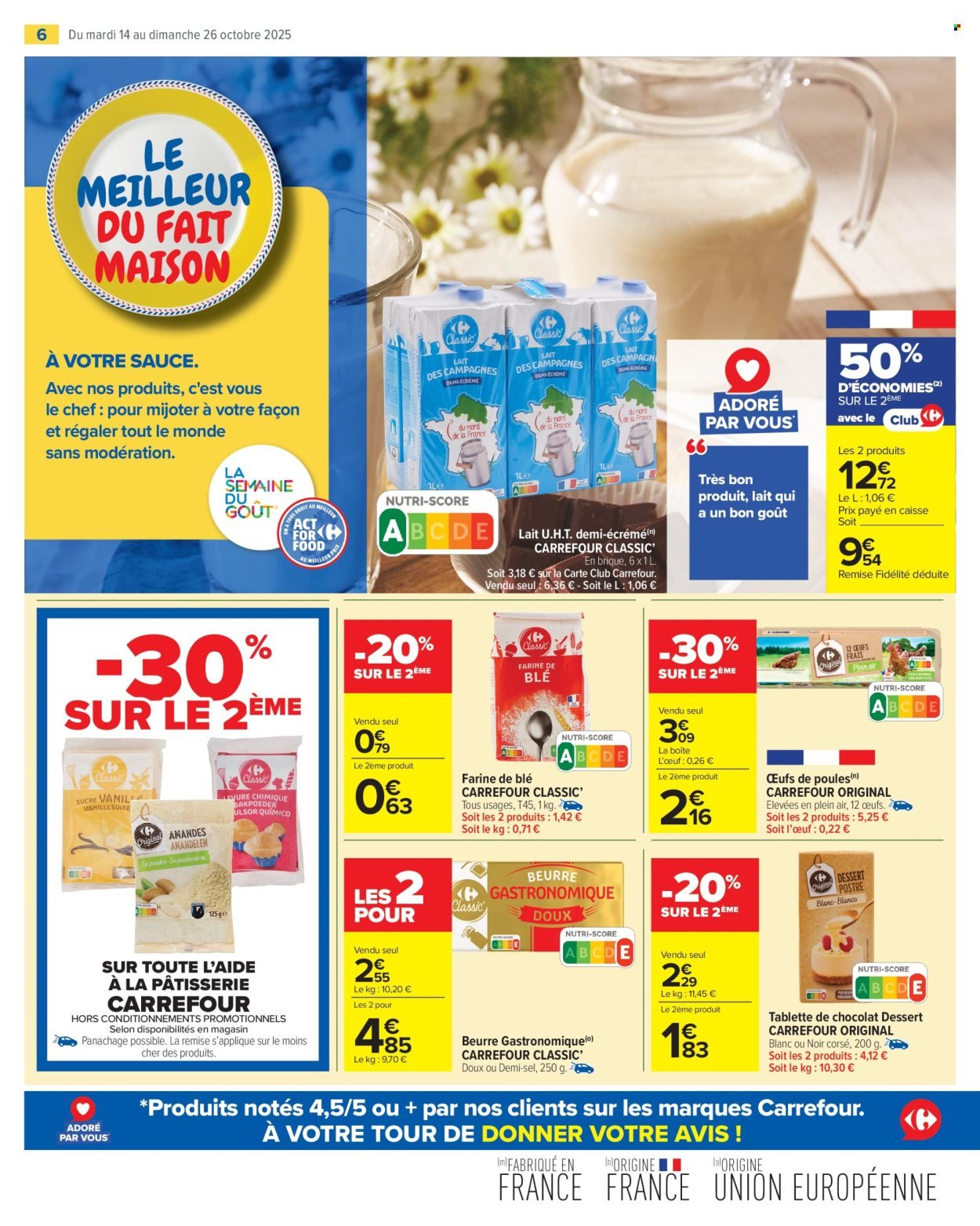 Catalogue CARREFOUR MARKET - LA SEMAINE DU GOÛT (2025-10-14 - 2025-10-26)