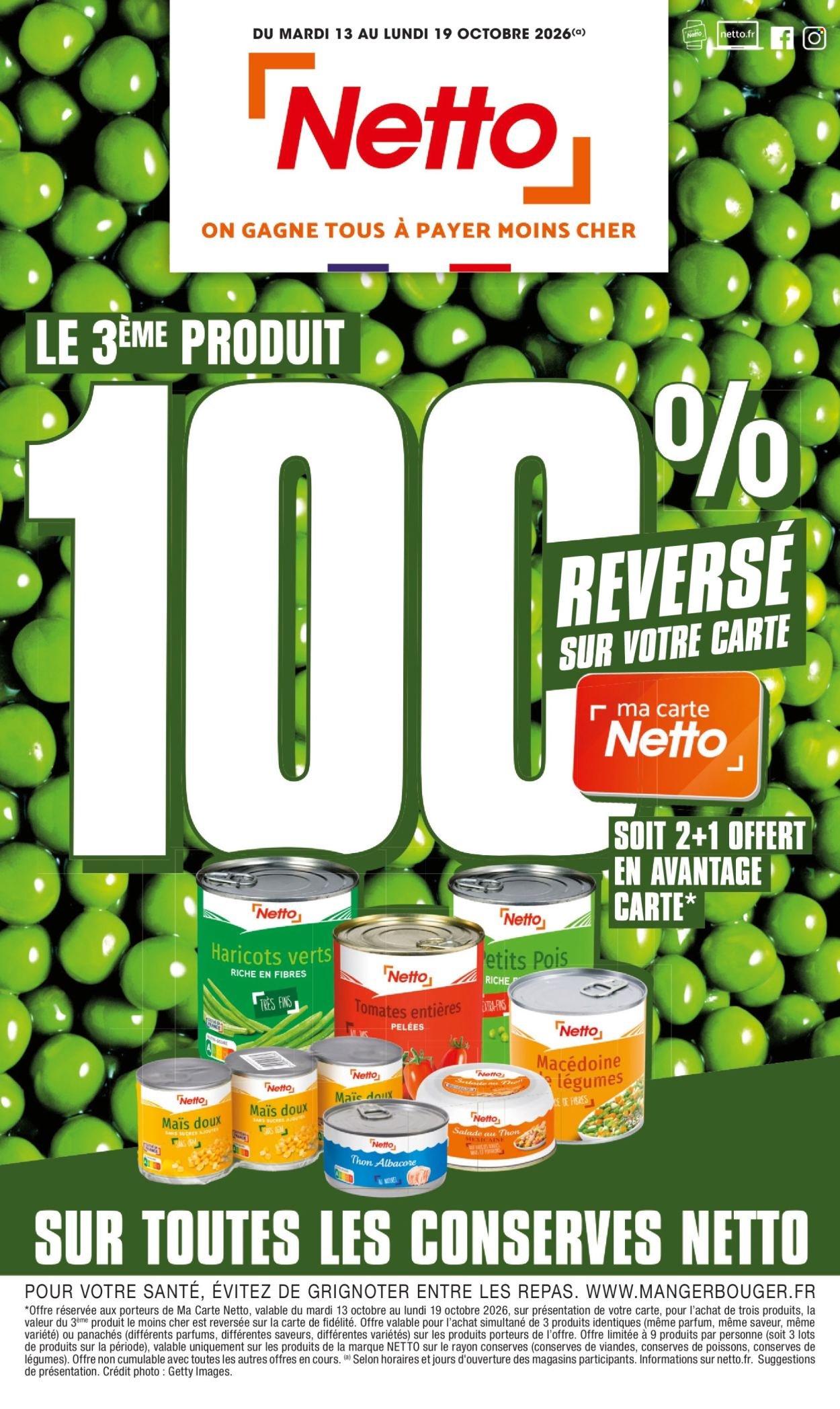Catalogue NETTO - TEMPS FORT D'OCTOBRE