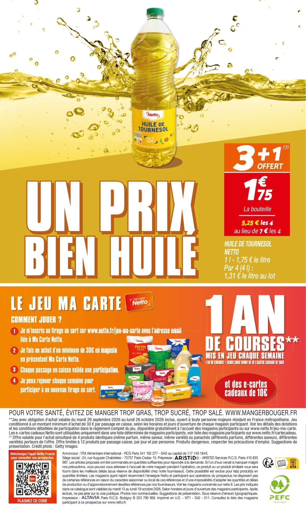 Catalogue NETTO - TEMPS FORT D'OCTOBRE