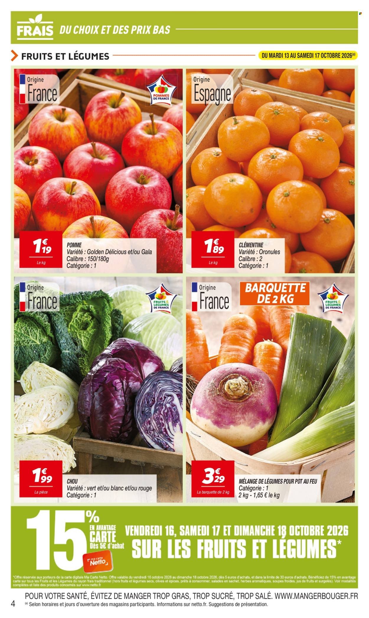 Catalogue NETTO - TEMPS FORT D'OCTOBRE