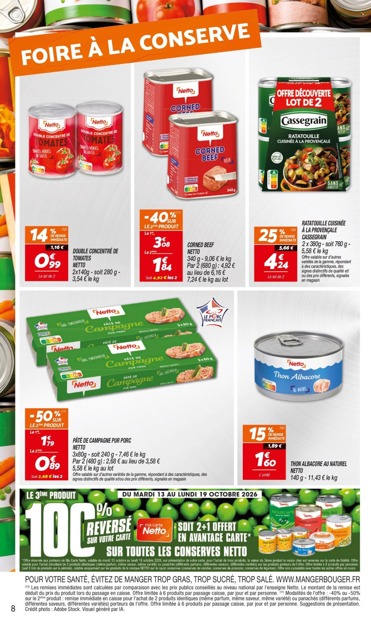 Catalogue NETTO - TEMPS FORT D'OCTOBRE