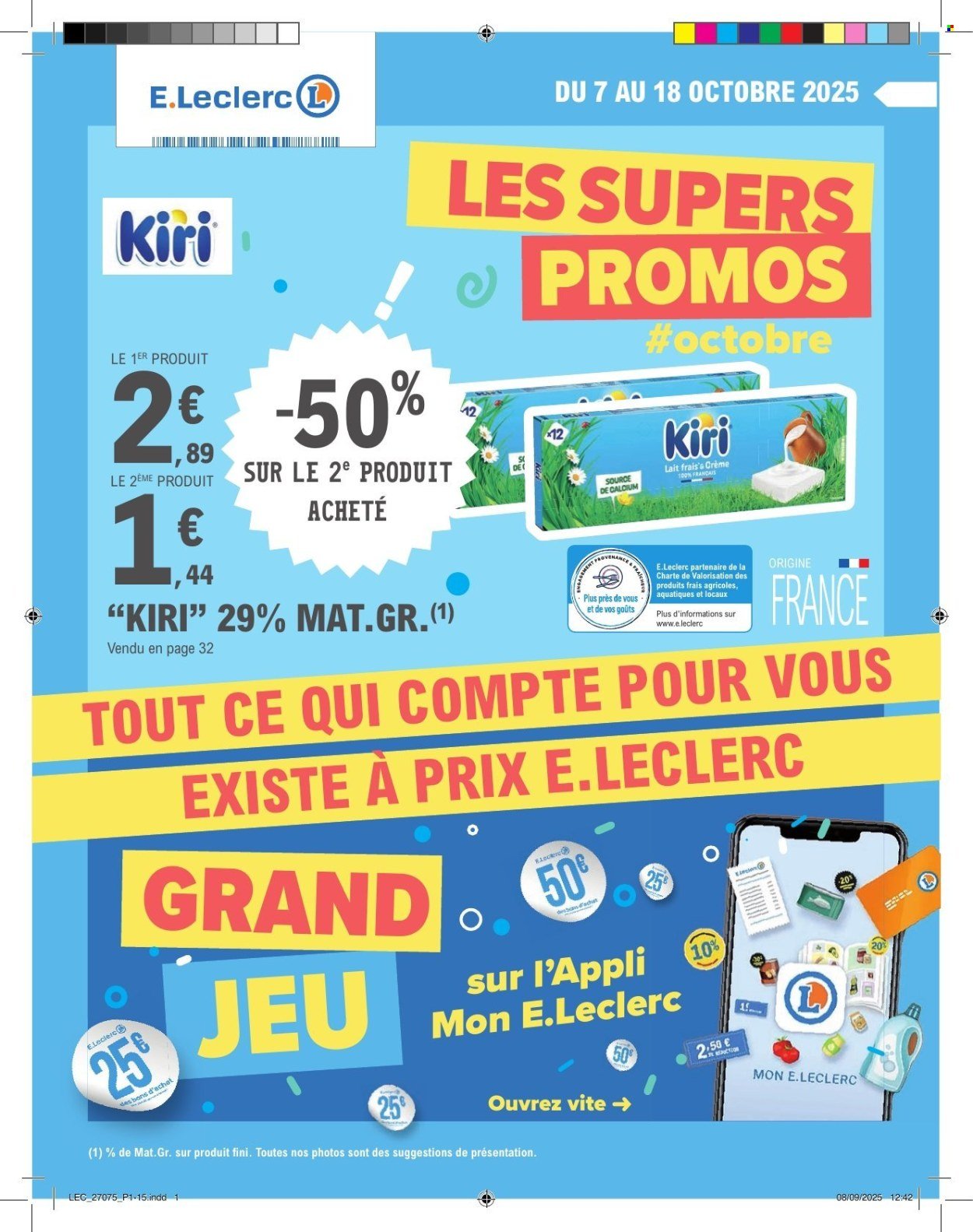 Catalogue E.LECLERC - TRAFIC POUVOIR ACHAT (2025-10-07 - 2025-10-18)