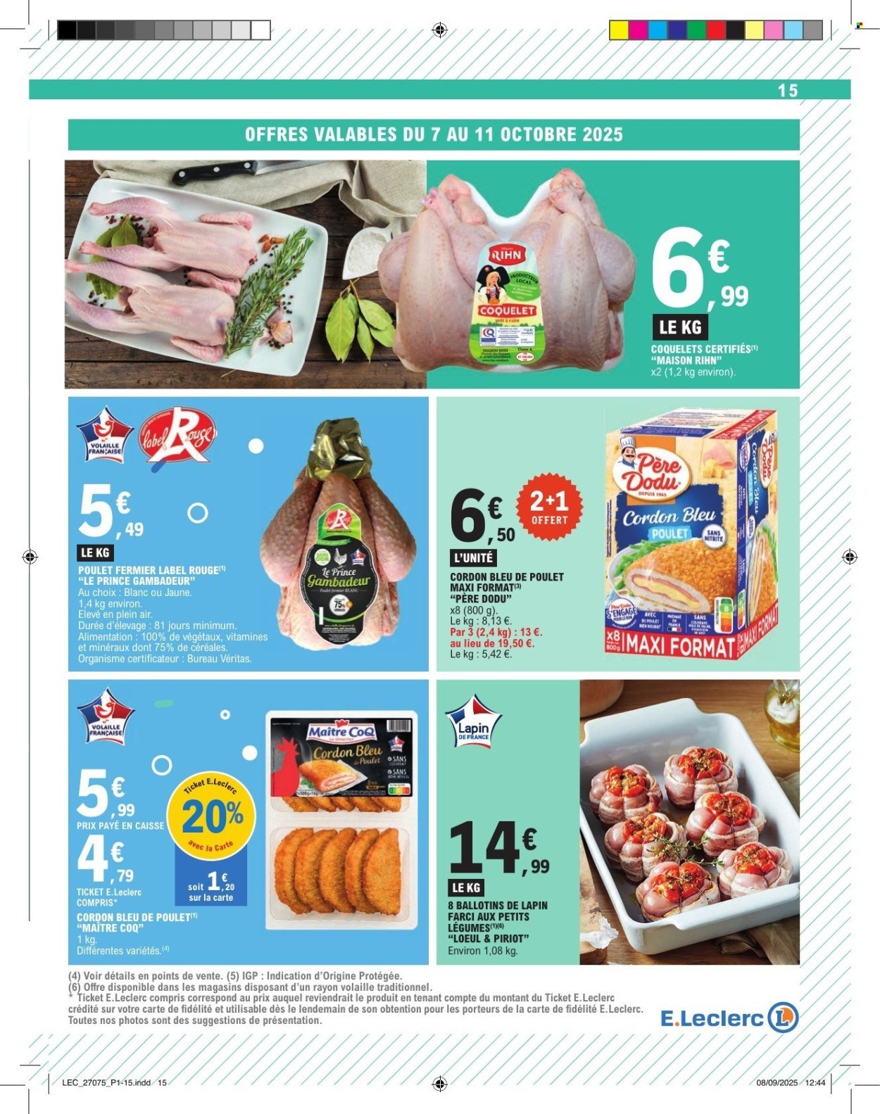 Catalogue E.LECLERC - TRAFIC POUVOIR ACHAT (2025-10-07 - 2025-10-18)