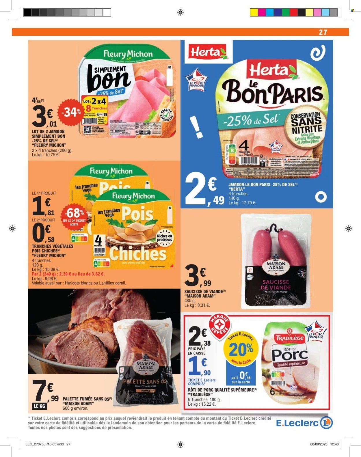 Catalogue E.LECLERC - TRAFIC POUVOIR ACHAT (2025-10-07 - 2025-10-18)