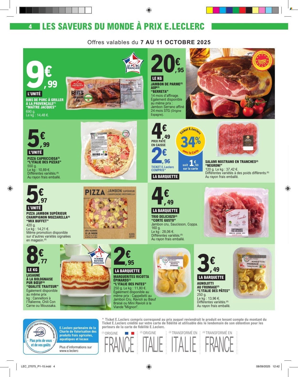 Catalogue E.LECLERC - TRAFIC POUVOIR ACHAT (2025-10-07 - 2025-10-18)