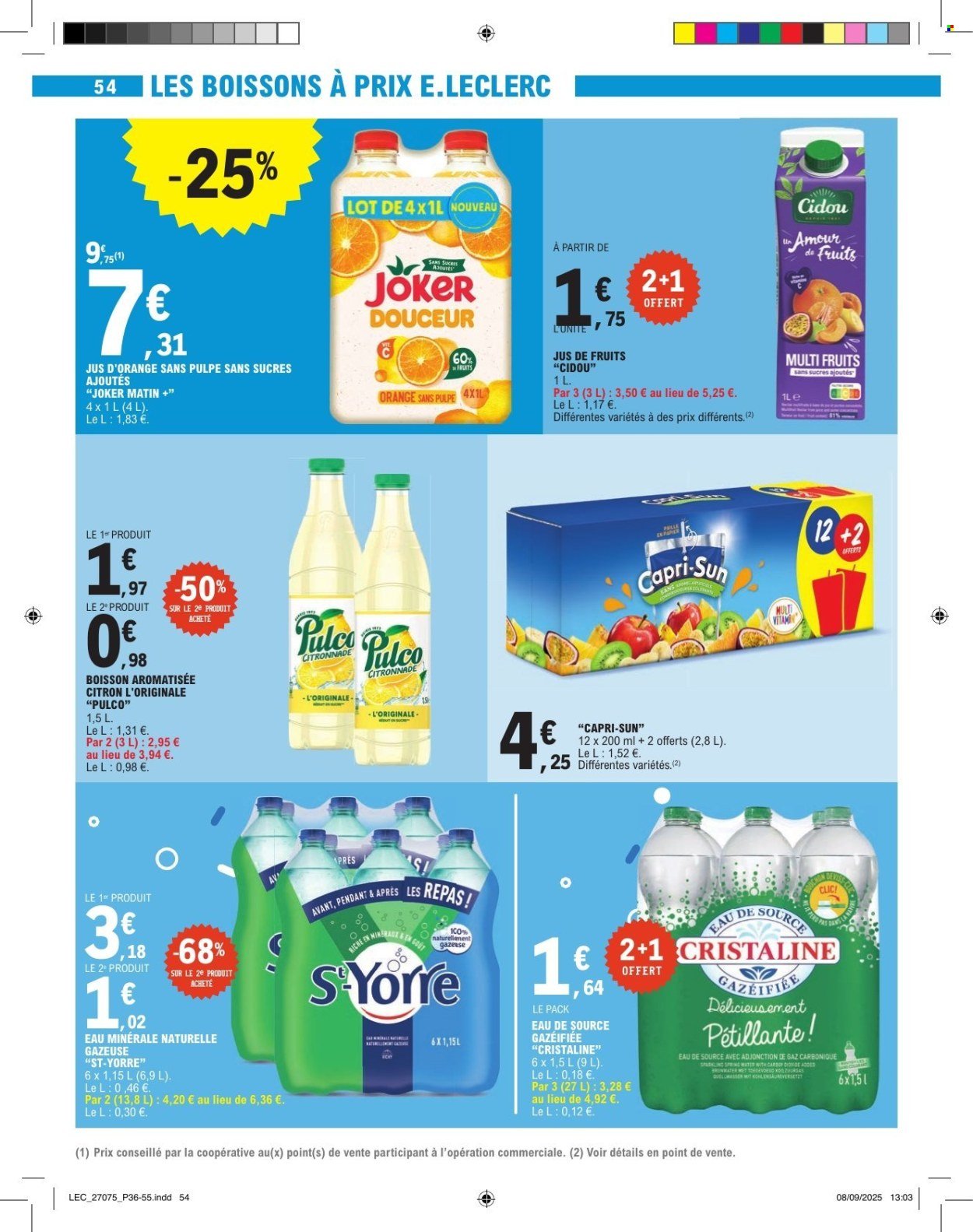 Catalogue E.LECLERC - TRAFIC POUVOIR ACHAT (2025-10-07 - 2025-10-18)