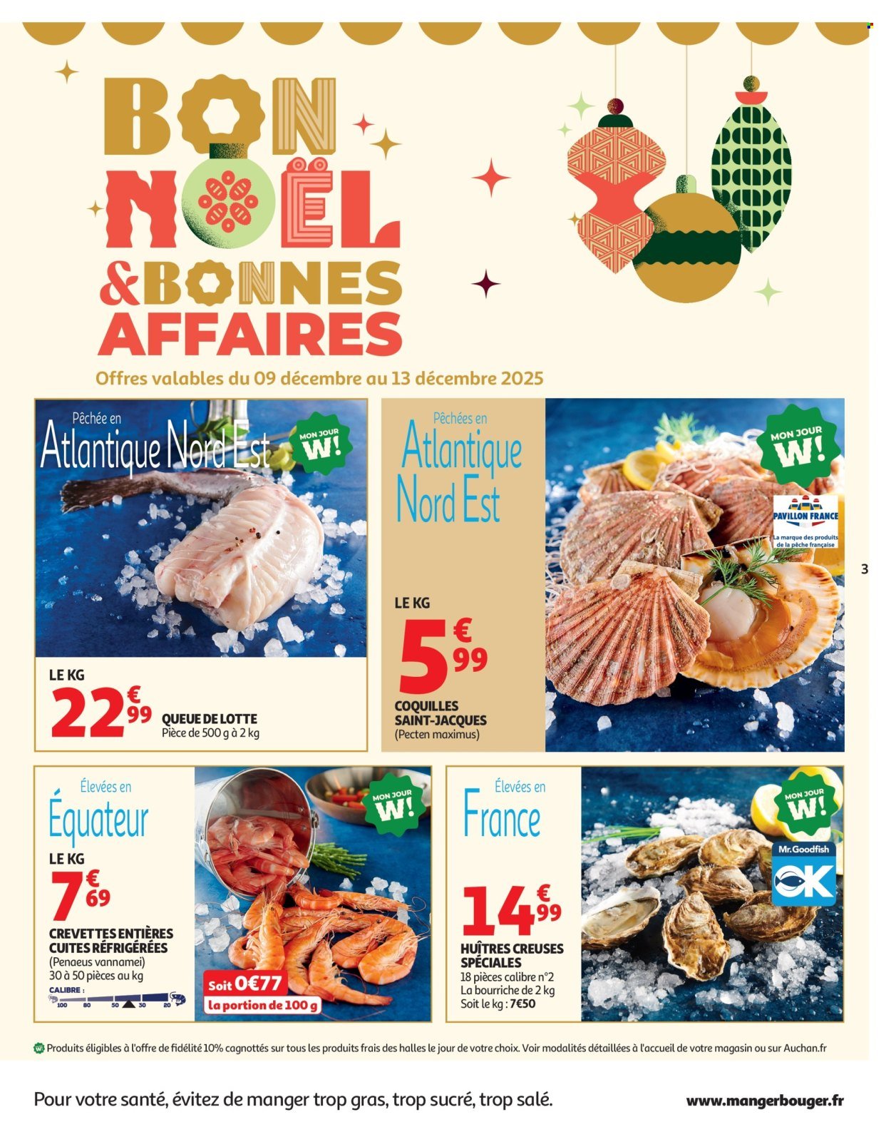 Catalogue AUCHAN - Des petits prix, on en a plein dans nos filets (2025-12-09 - 2025-12-14)