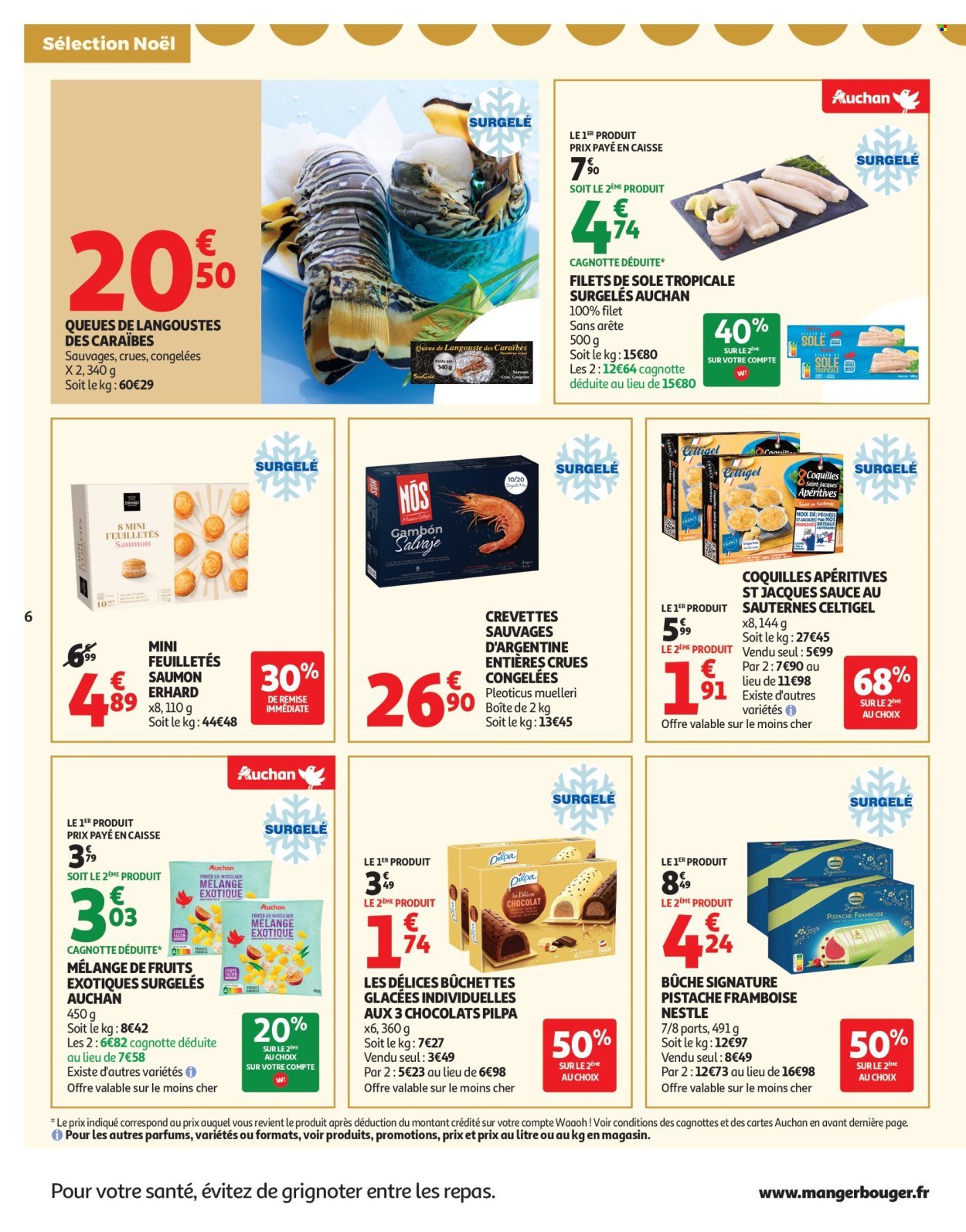 Catalogue AUCHAN - Des petits prix, on en a plein dans nos filets (2025-12-09 - 2025-12-14)
