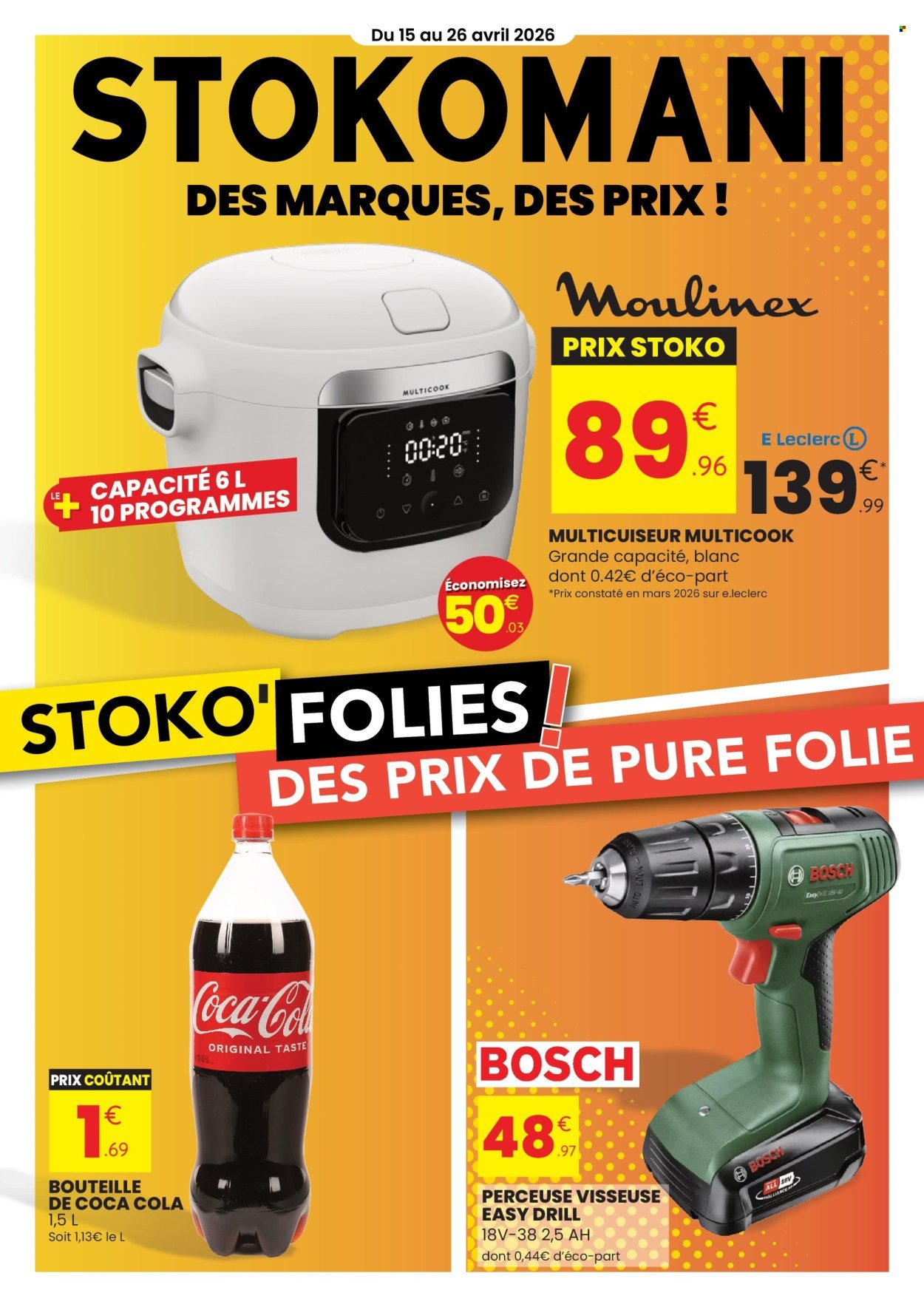 Catalogue STOKOMANI - Du mercredi 15 avril 2026