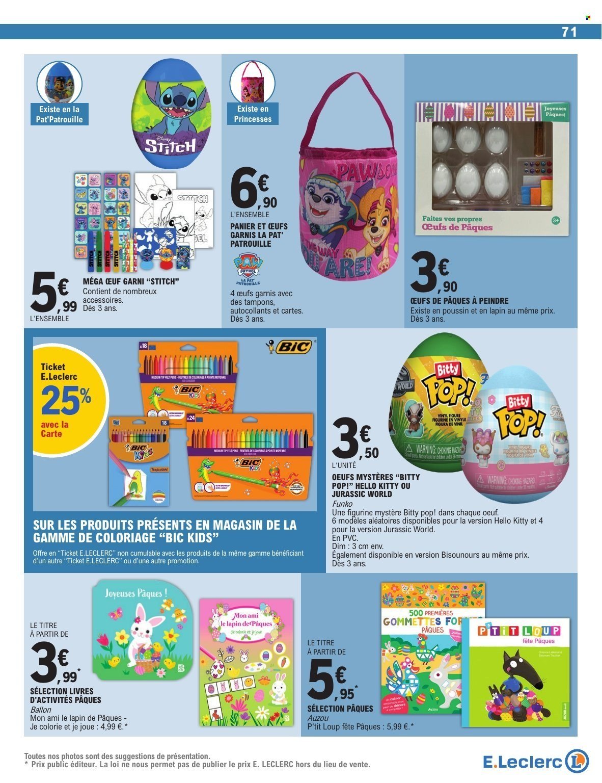 Catalogue E.LECLERC - DEPENSER MOINS 7 PÂQUES (2026-03-24 - 2026-04-04)