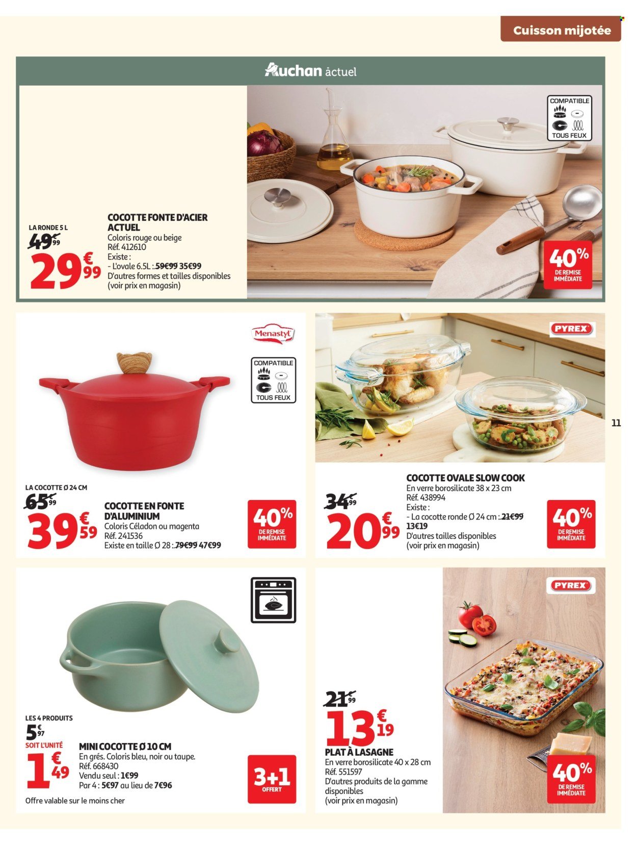 Catalogue AUCHAN - Cuisine gourmande hypers