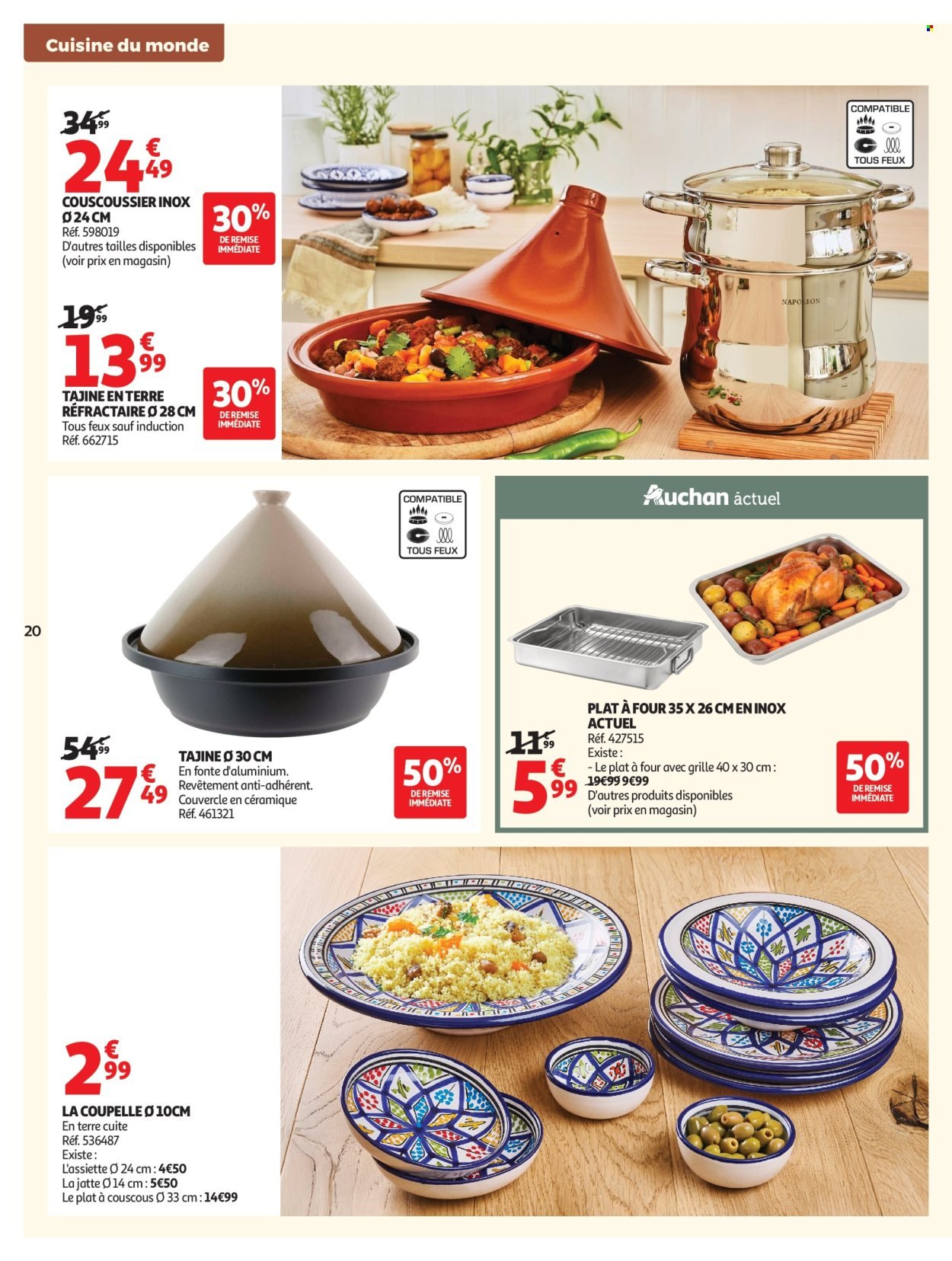 Catalogue AUCHAN - Cuisine gourmande hypers