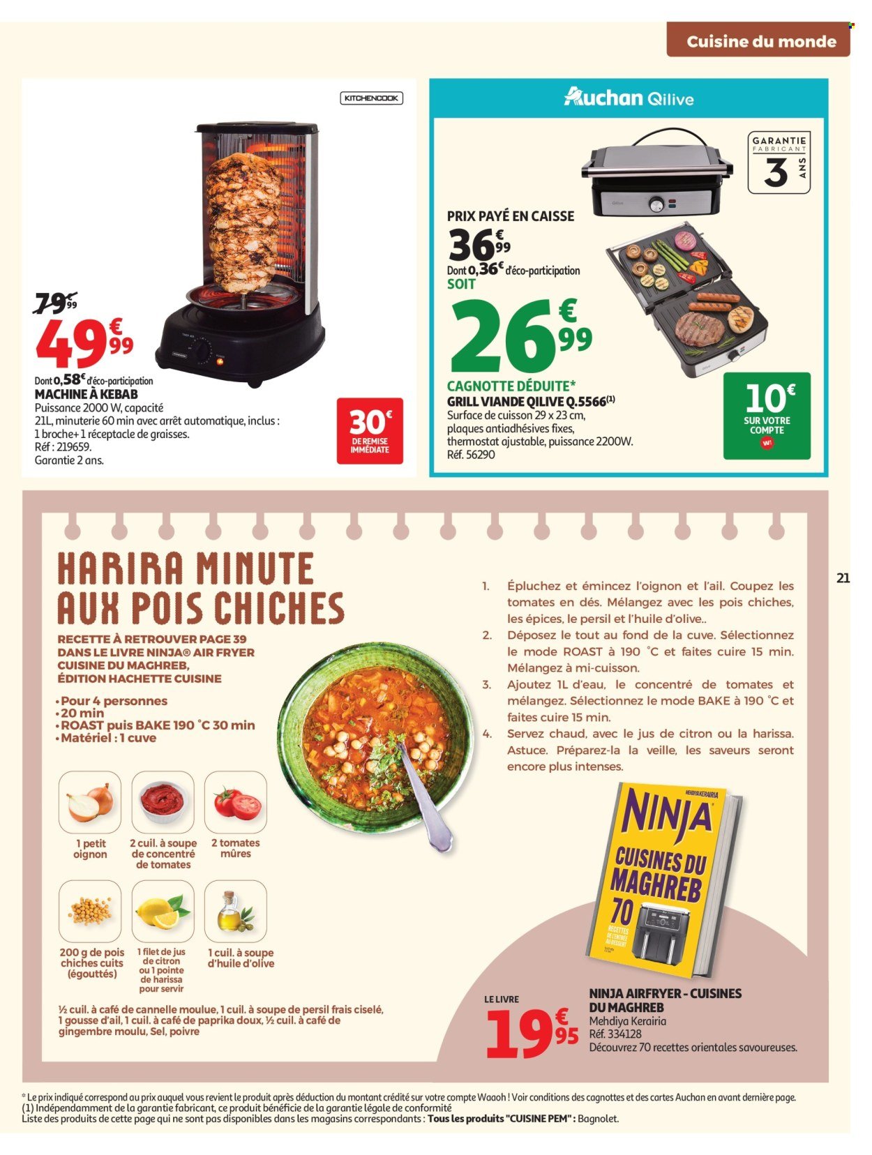 Catalogue AUCHAN - Cuisine gourmande hypers