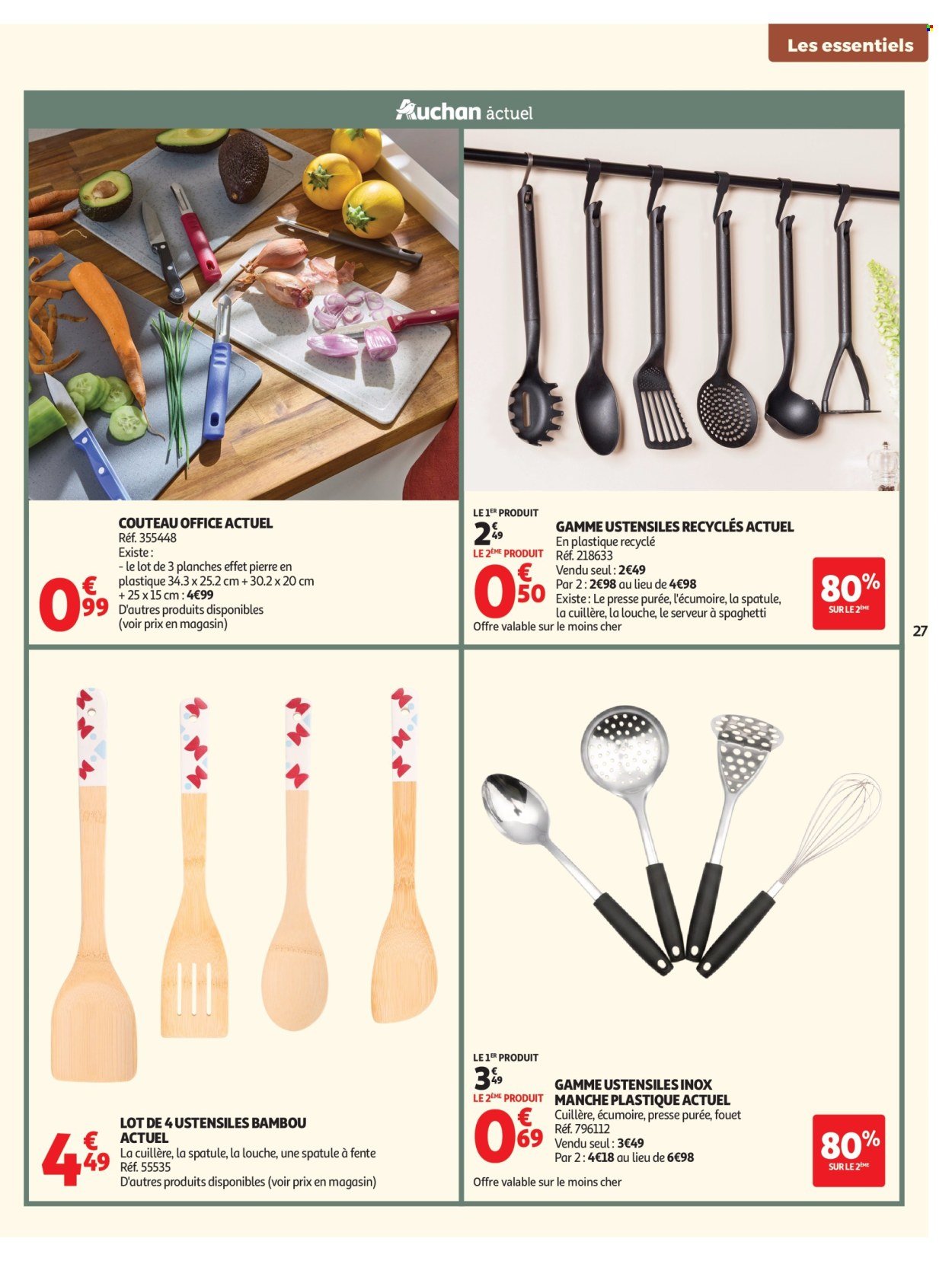 Catalogue AUCHAN - Cuisine gourmande hypers